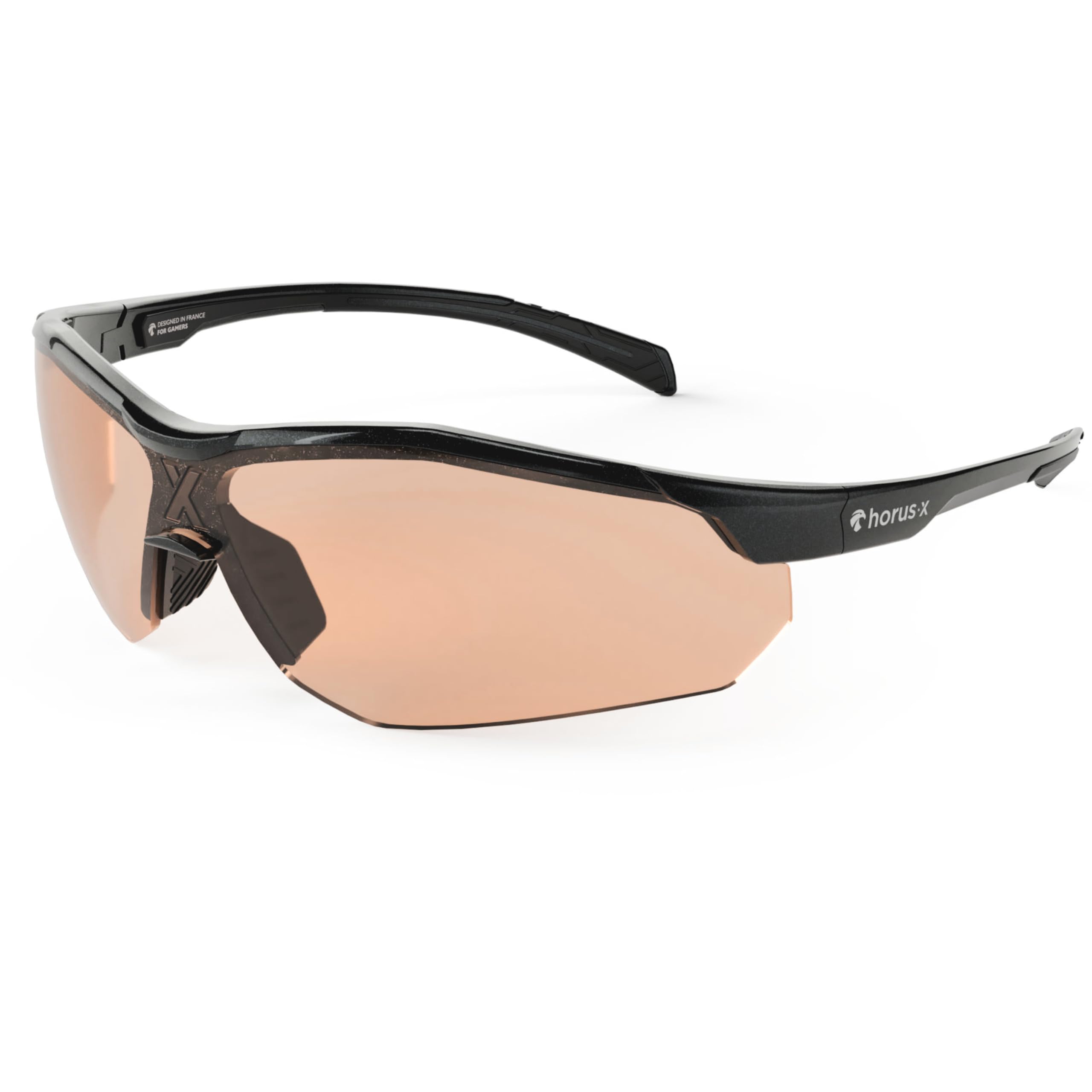 Horus X Blue Light Blocking Glasses for Men & Women - Anti Glare Gaming Glasses with Comfort Fit for eSports & Digital Eye Strain Relief - ProXima Model - Perfect for Gaming, Office Work & Screen Time