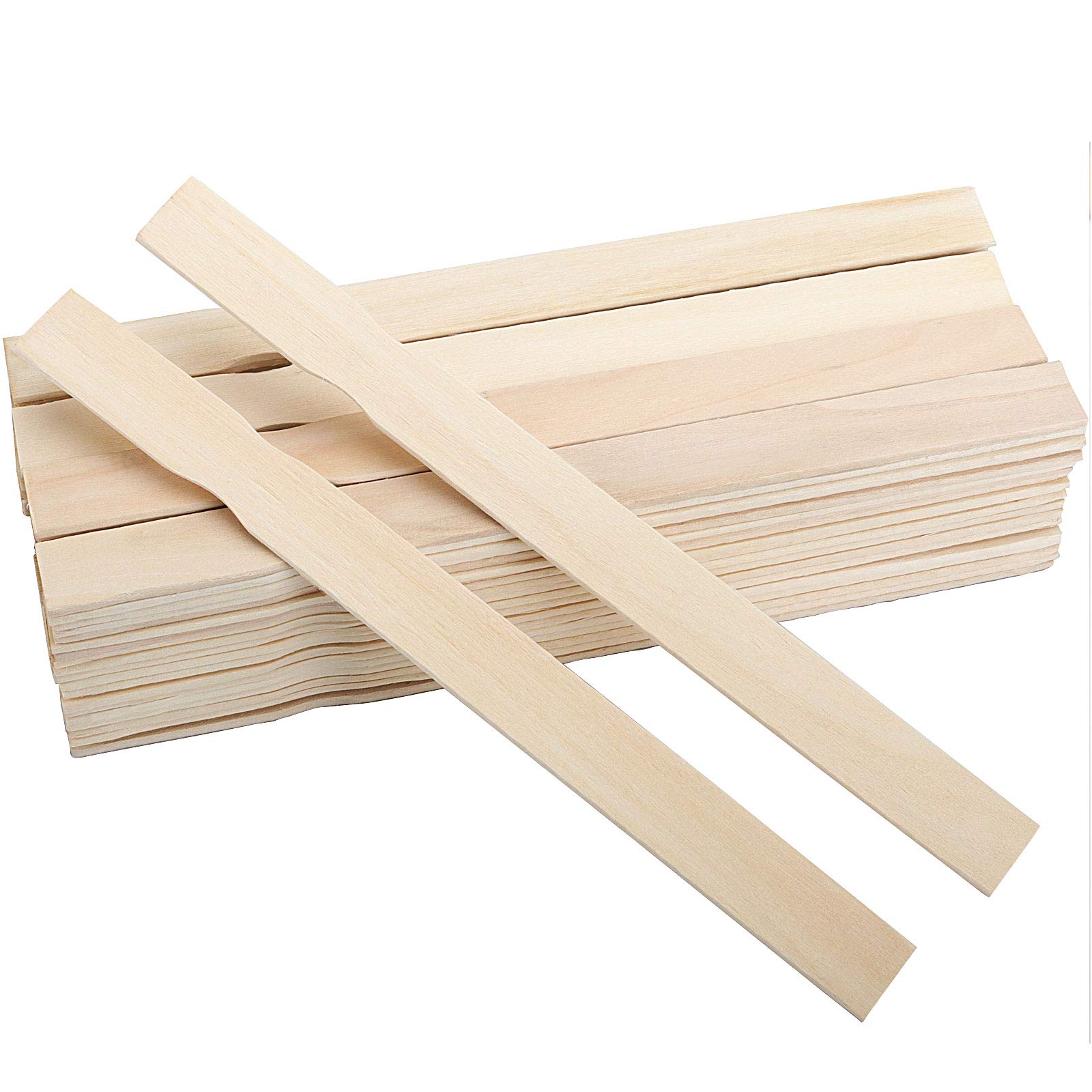 HOZEON 100-Pack 14-Inch Premium Paint Stir Sticks - Heavy Duty Wooden Mixing Sticks for Paint, Epoxy, Resin & DIY Crafts - Perfect for Home Painting, Woodworking & Art Projects