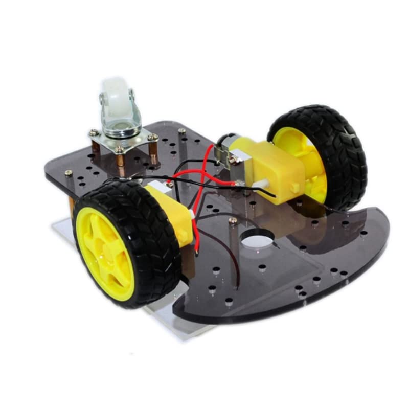 2WD Smart Car Chassis Kit Replacement Parts - DIY Electronic Car Kit for Robotics Projects & STEM Education