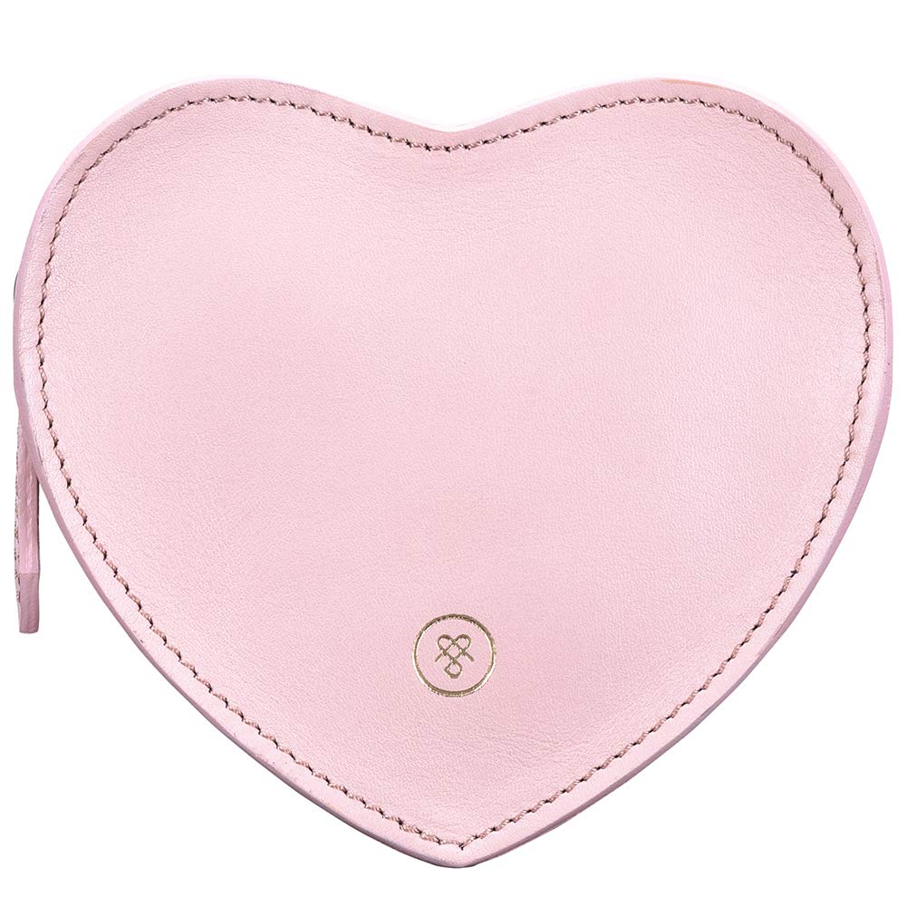 Maxwell Scott Mirabella Nappa Leather Purse for Women | Genuine Italian Leather Handbag | Premium Quality Blush Pink Crossbody Bag | Perfect for Work, Travel & Everyday Use