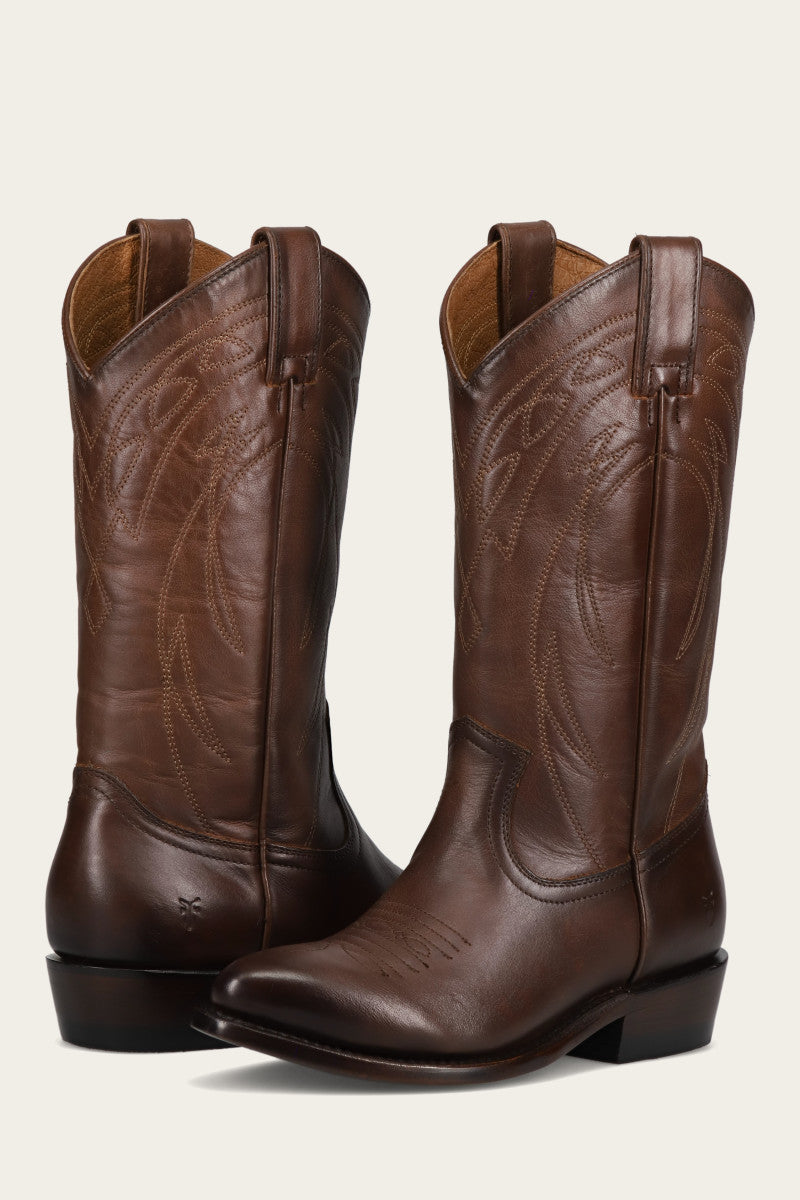 Billy Pull On Deco Stitch Boots for Women - Comfortable Ankle Booties with Stylish Embroidery Details | Perfect for Casual Outfits, Office Wear & Date Nights