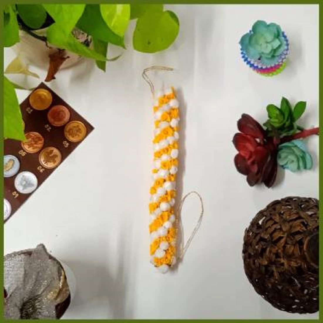 Stylish Sarpa Wedding Hair Gajra - Multicolor Floral Hair Accessories for Brides, Indian Ceremonies & Special Occasions