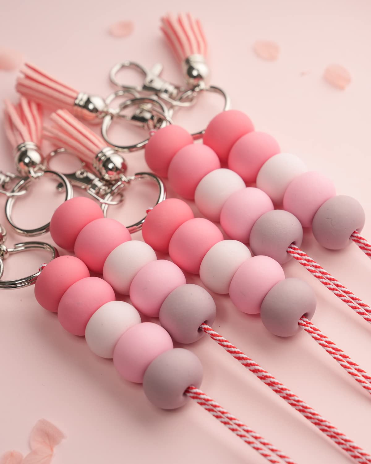 Teacher Lanyard for ID Badges & Keys - Beaded Breakaway Necklace Lanyard (1PC) - Perfect for School & Office Use