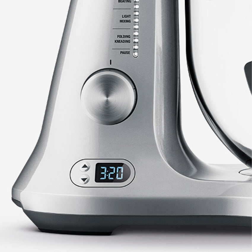 Breville the Bakery Chef™ Stand Mixer - Professional 6.5 Qt Kitchen Mixer for Baking, Dough, & More | Perfect for Home Bakers & Pastry Chefs | Great for Cakes, Cookies, Bread & Pizza Dough