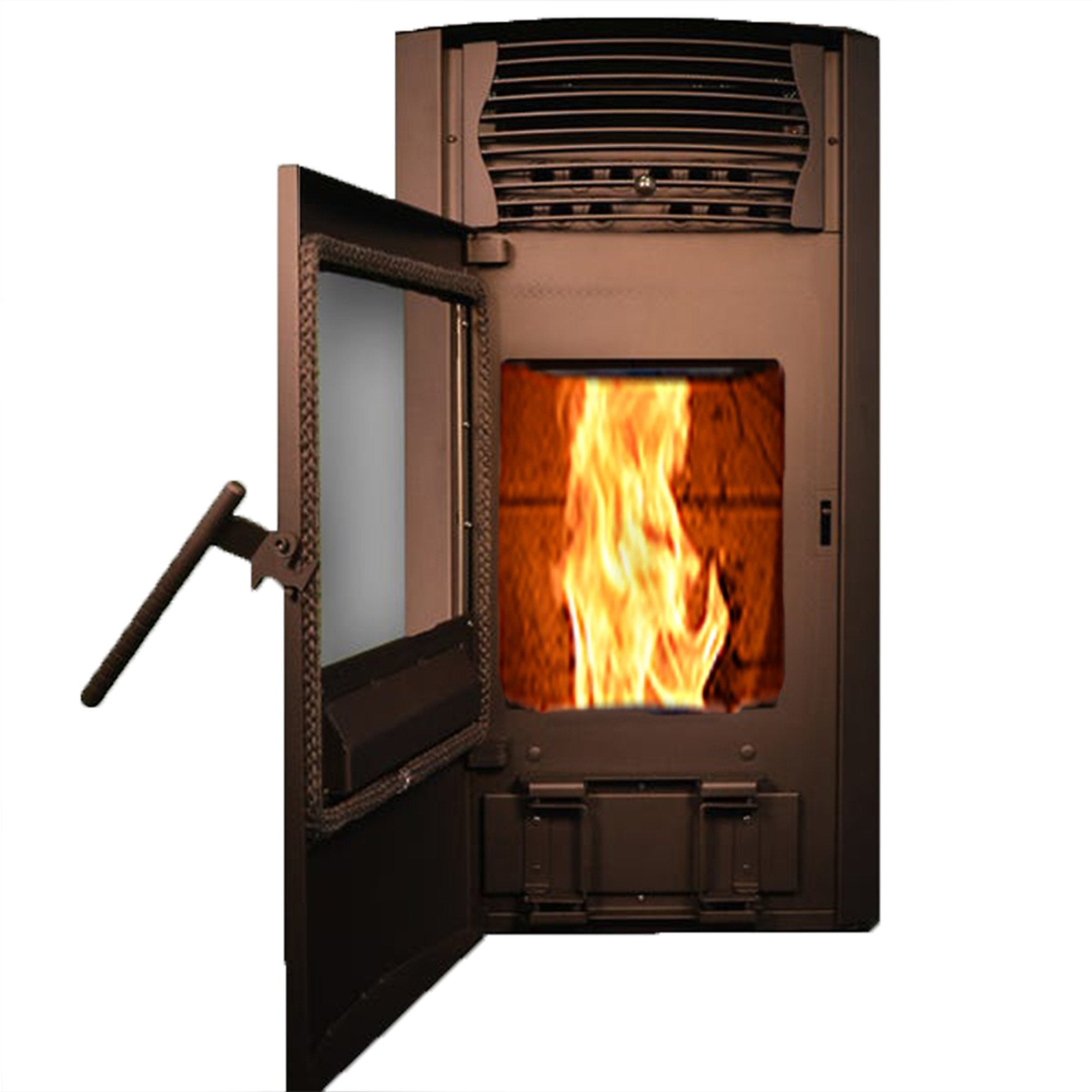 ComfortBilt HP50 EPA Certified 2,200 sq. ft Pellet Stove with Auto Ignition & 47 lb Hopper - Efficient Heating for Homes, Cabins & Workshops