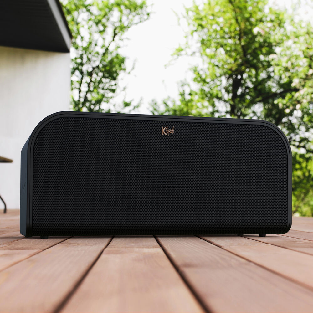 Klipsch GROOVE XXL Portable Bluetooth Speaker - Wireless Speaker with Deep Bass, 24H Playtime, IPX4 Waterproof - Perfect for Outdoor, Beach, Pool Party & Travel
