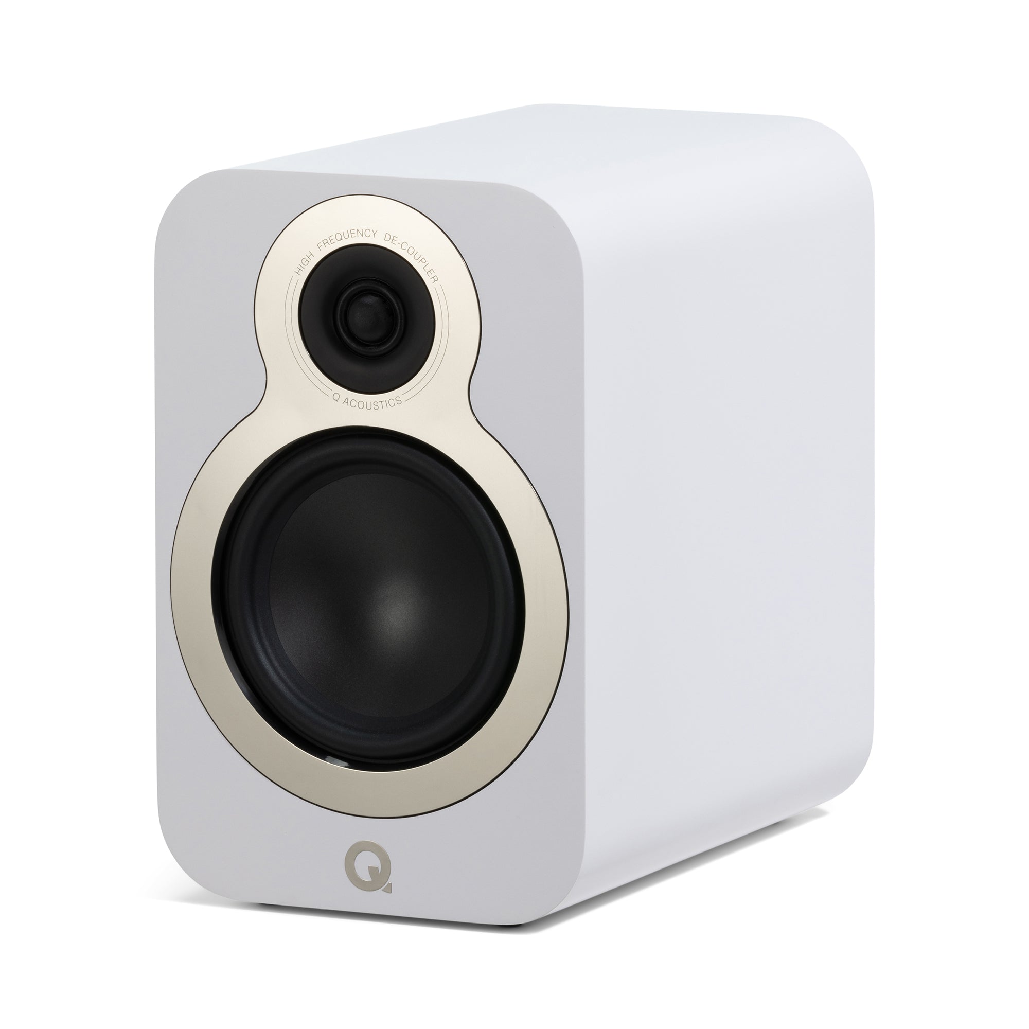 Q Acoustics Q3030c Bookshelf Speakers - High-Fidelity Stereo Sound for Home Theater & Music Listening | Compact Design for Living Room, Bedroom & Office Setup