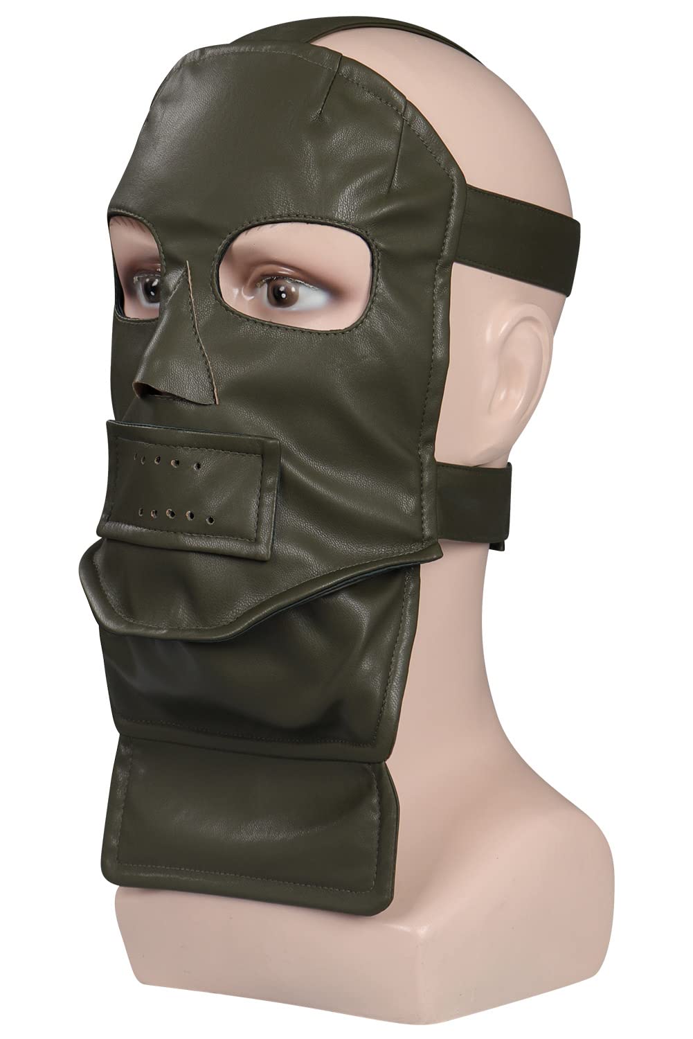 Gosbeliy Men's Riddler Mask - Premium Cosplay Halloween Face Mask for Adults | Perfect for Comic Con, Halloween Parties & Themed Events