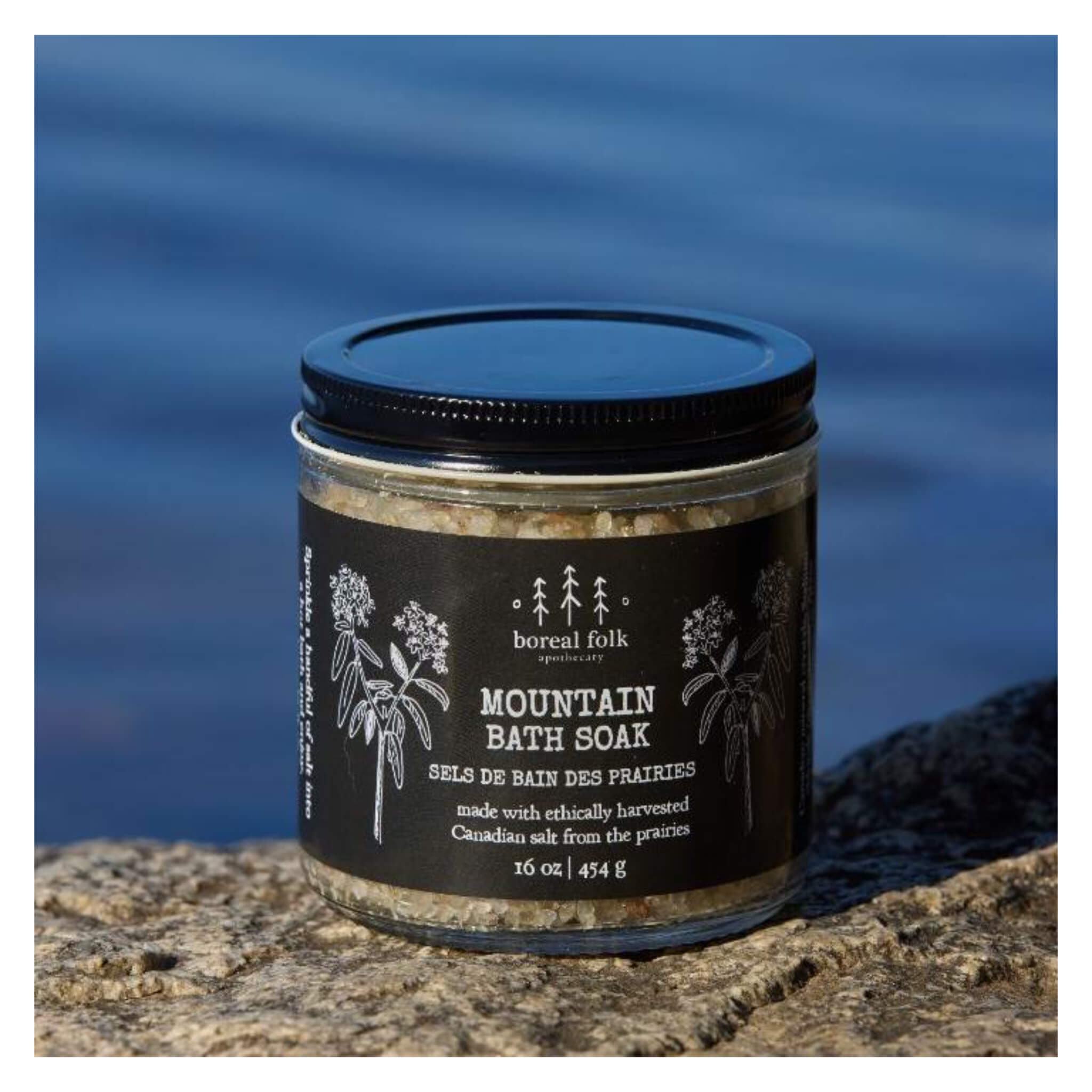 Relaxing Mountain Bath Soak - Natural Epsom Salt & Essential Oils for Stress Relief & Muscle Recovery | Perfect for Spa Nights & Self-Care Rituals