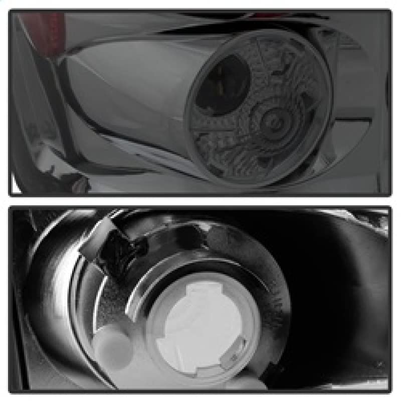 Spyder Auto 5002204 Euro Style LED Tail Lights - Chrome/Smoked Lens - Compatible with [Vehicle Model] - Enhanced Visibility & Style for Night Driving