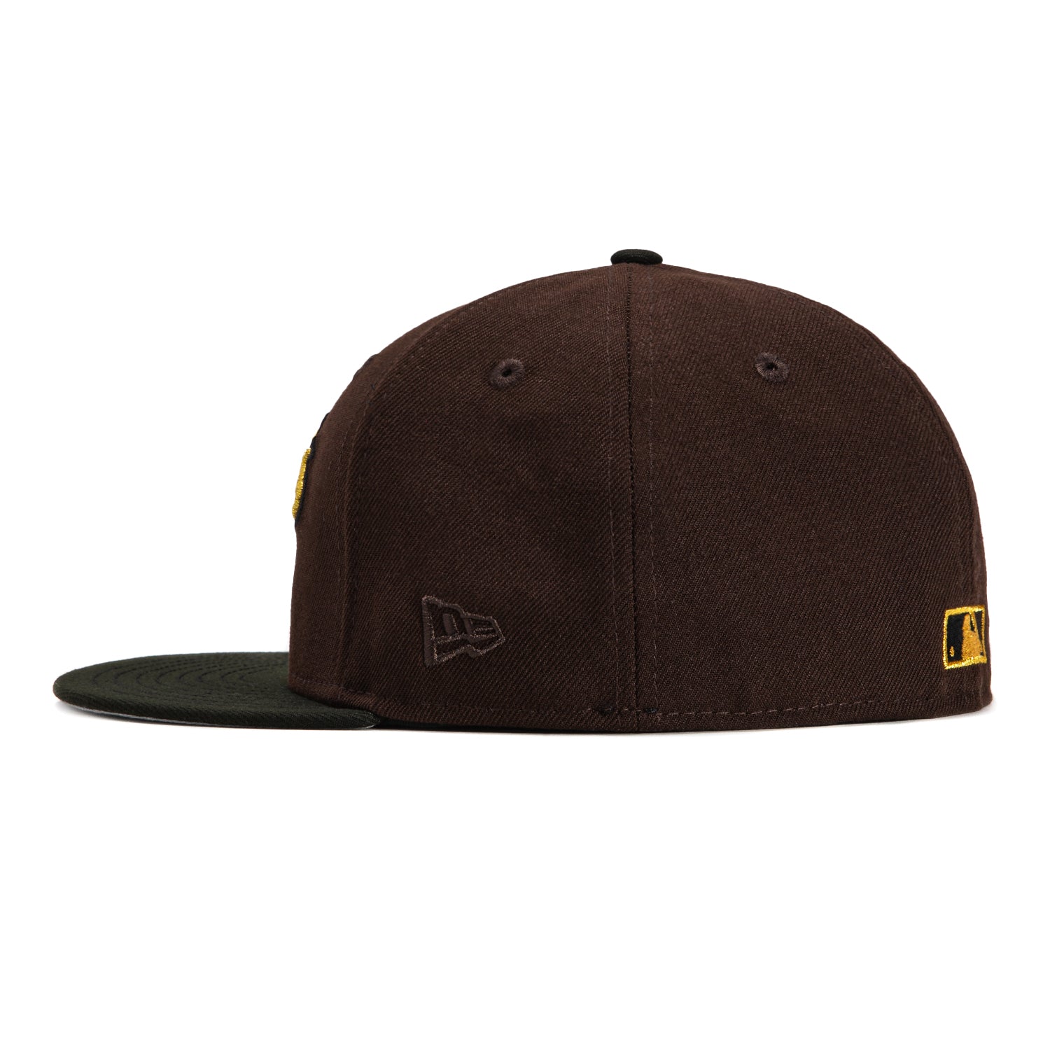 New Era 59Fifty Los Angeles Dodgers 40th Anniversary Snapback Hat with Stadium Patch - Brown, Black & Metallic Gold | Official MLB Baseball Cap for Men & Women | Perfect for Games, Collecting & Streetwear Fashion