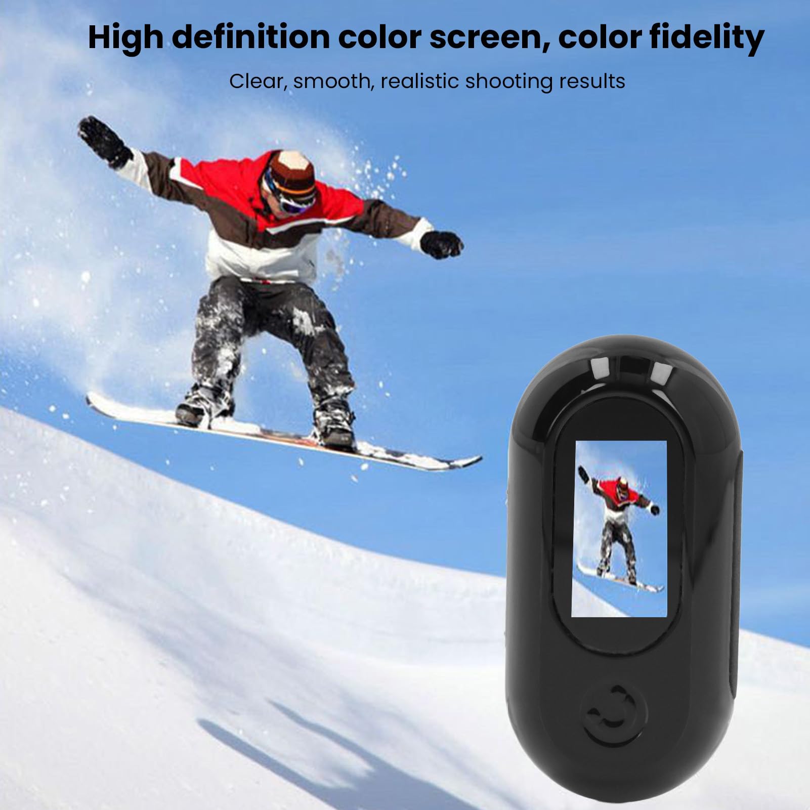 HD 1080P Pet Camera Collar for Cats & Dogs - 0.96