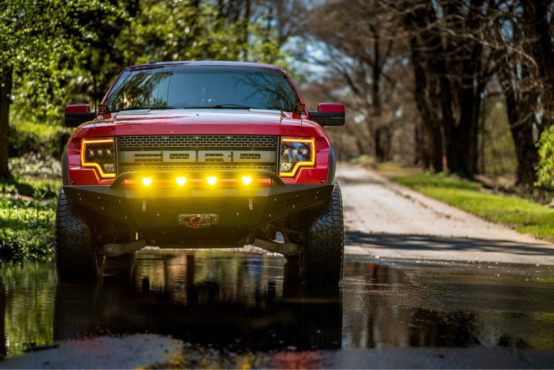 FORD F-150 (2009-2014) XB LED Headlights with Amber DRL - Upgrade Your Truck Lighting for Night Driving & Off-Road Adventures