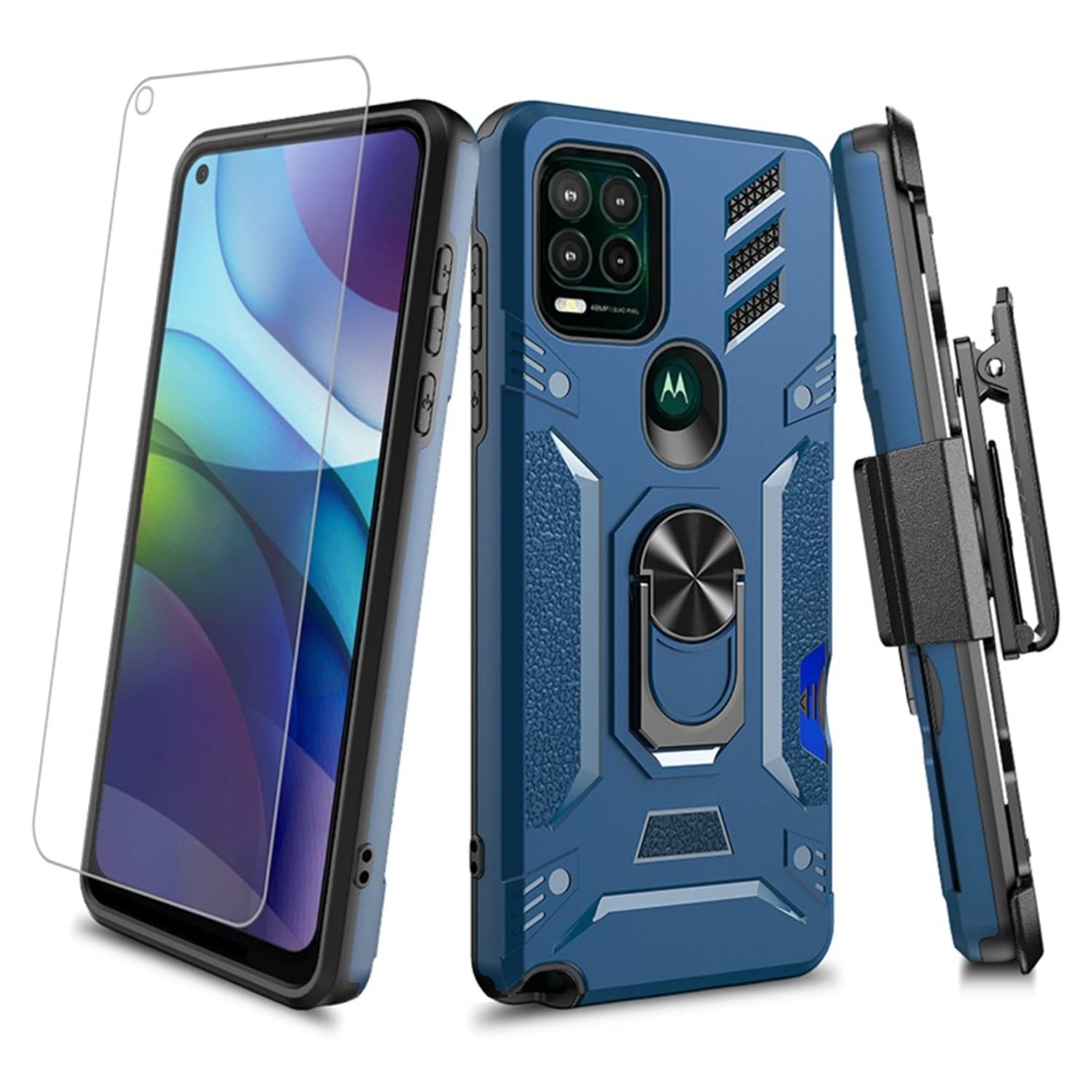 Military-Grade Shockproof Phone Case for Moto G Stylus 5G (6.8