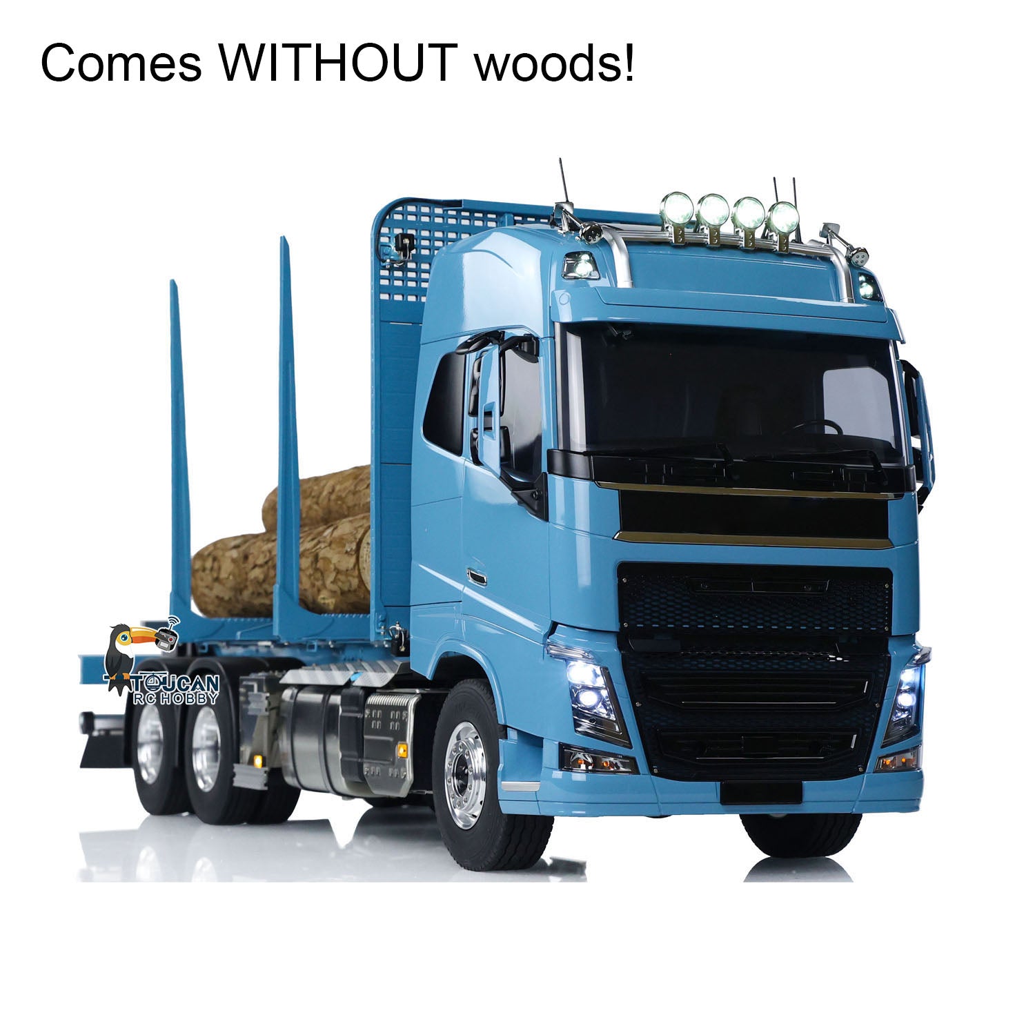 1/14 Scale FH16 RC Timber Truck 6X6 Globetrotter 750 RTR Electric Remote Control Car - TAMIYAYA 56360 Simulation Vehicle Model with 3 Speed & ST8 Radio - Perfect for Off-Road Adventures, Construction Site Play, and RC Truck Enthusiasts