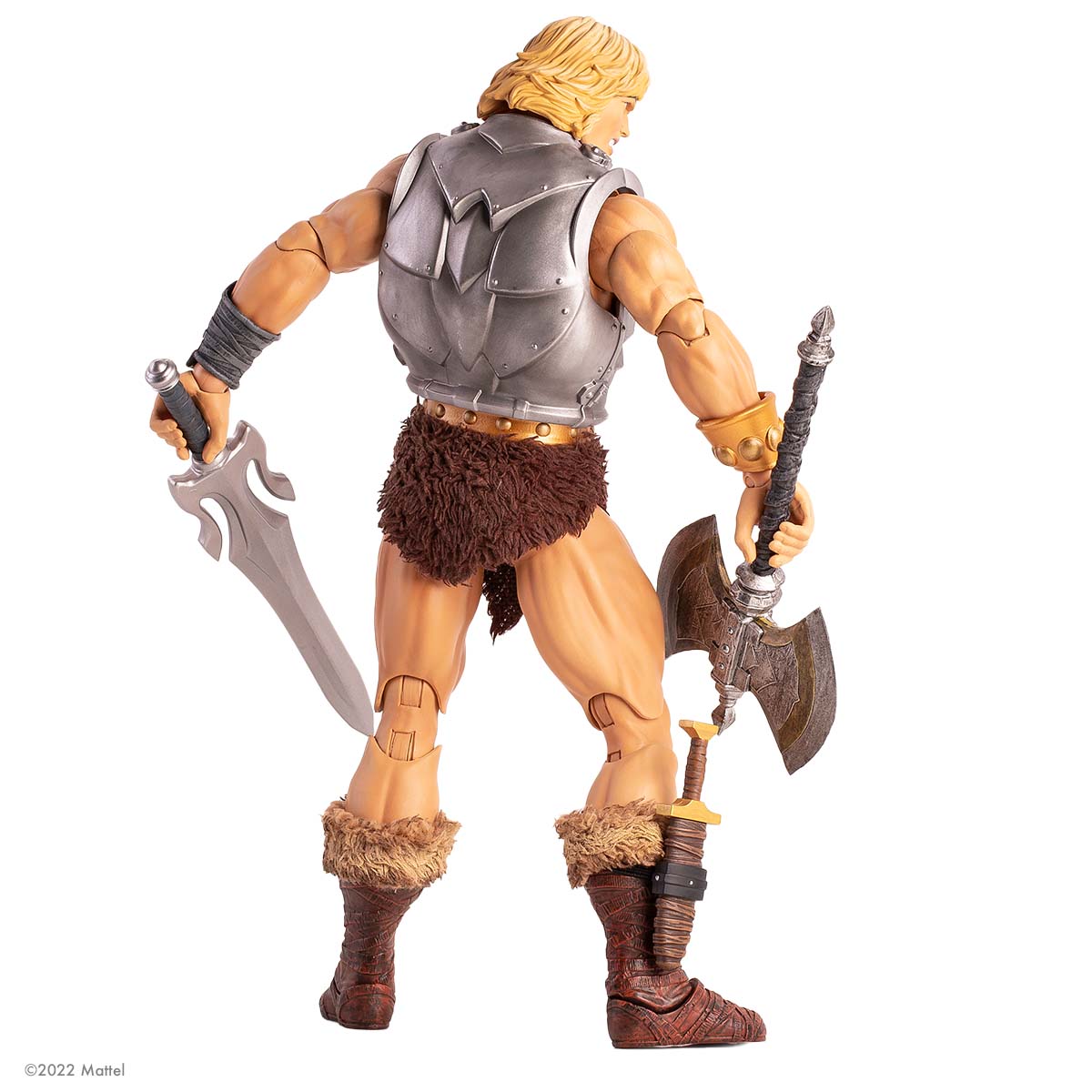 He-Man Deluxe 1/6 Scale Action Figure - Mondo Exclusive Timed Edition Collectible | Masters of the Universe Display Piece for Fans & Collectors