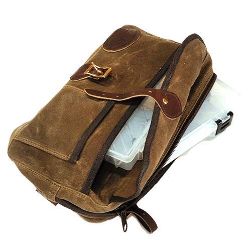 Frost River Canoe Thwart Bag - Waterproof Waxed Canvas Storage for Paddling Gear | Perfect for Canoeing, Kayaking & Outdoor Adventures