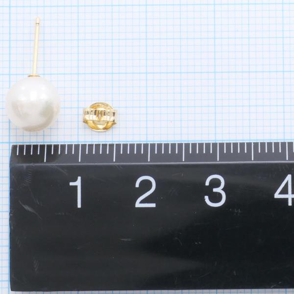 18K Yellow Gold Pearl Earrings for Women - Elegant & Timeless Pearl Stud Earrings - Perfect for Weddings, Parties & Everyday Wear