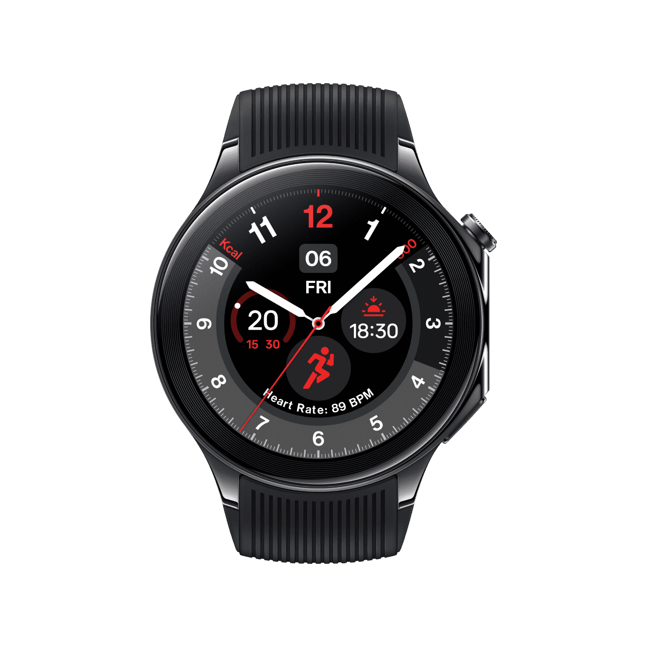 OnePlus Watch 2 - Smartwatch with Bluetooth & WiFi Connectivity, Fitness Tracker, Heart Rate Monitor - Perfect for Running, Workouts & Daily Activity Tracking