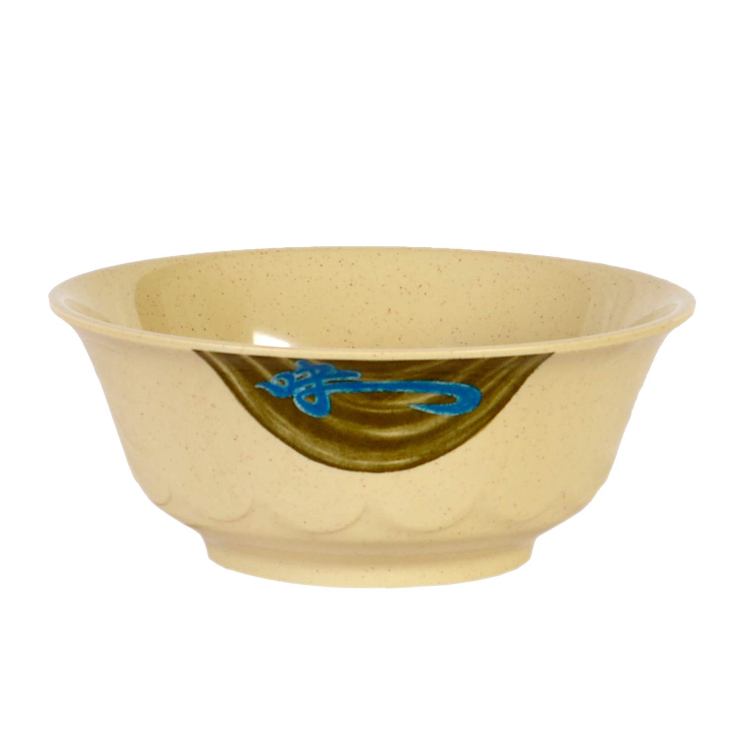 Premium Melamine Dinnerware Set - 25 oz Scalloped Bowl (6.25