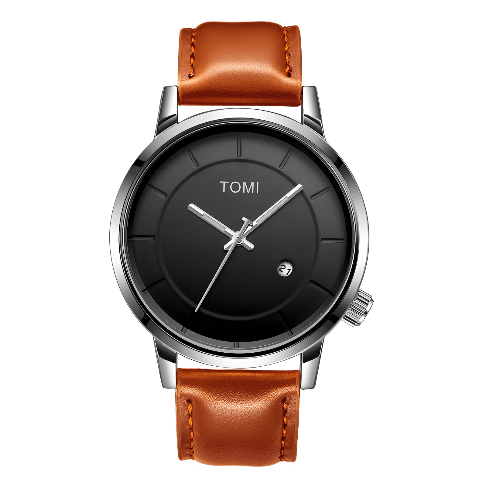 TOMI Men's Quartz Wristwatch - Stylish Business Watch for Gifts (Office, Dating, Formal Events)