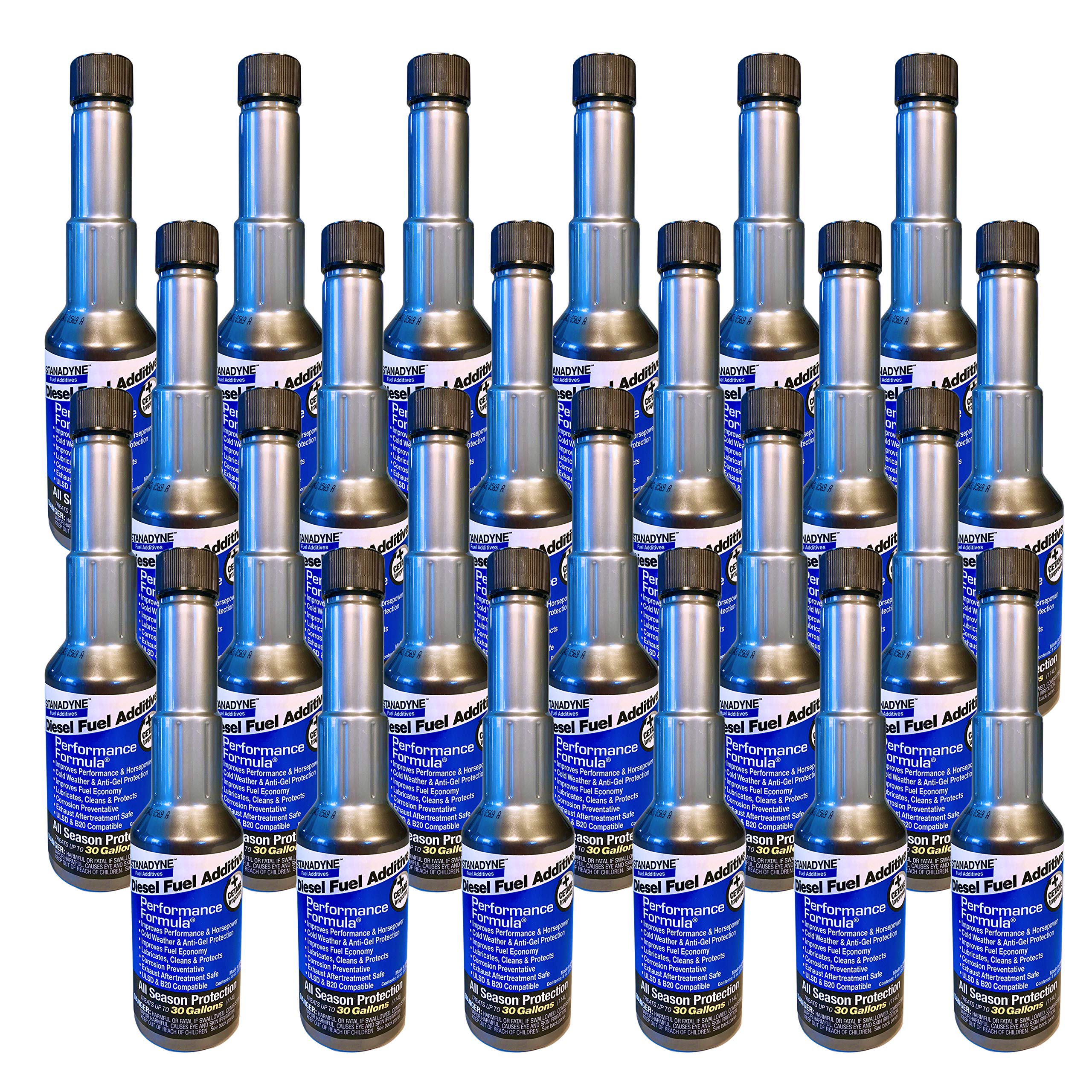 Performance Formula One Shot 8oz Diesel Fuel Additive - Case of 24 Bottles (Treats 30 Gallons per Bottle) | Improves Engine Performance & Cleans Fuel System for Trucks, Boats & Heavy Equipment
