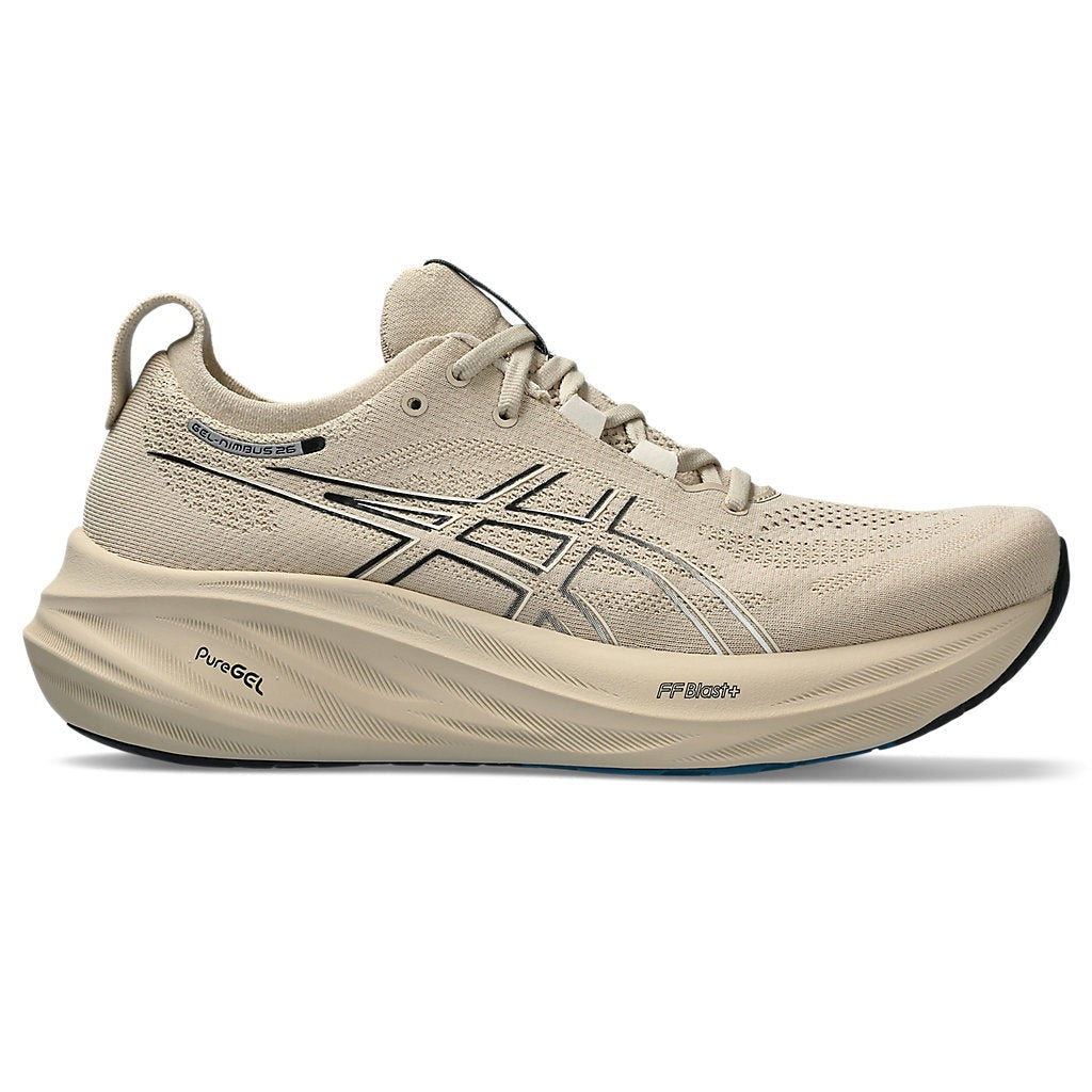 ASICS Men's Gel-Nimbus 26 Running Shoes - Lightweight Cushioned Sneakers for Jogging, Gym Workouts & Daily Wear