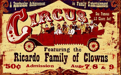 Ricardo Clowns Wall Art - Vibrant Canvas Painting for Home & Office Decor - Perfect for Living Room, Bedroom, or Nursery