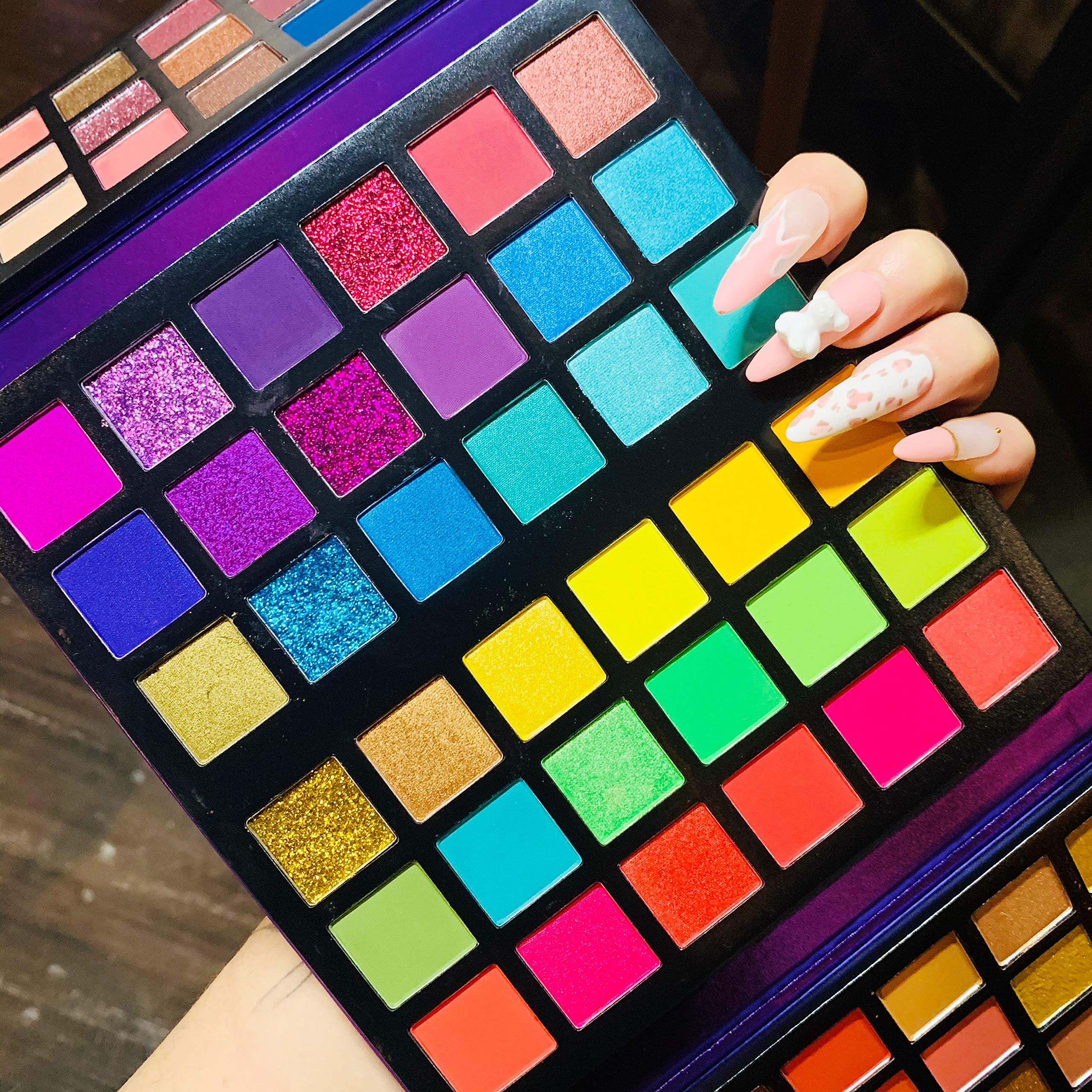 72-Color Eyeshadow Palette - Highly Pigmented, Long-Lasting Makeup Palette for Women & Teens | Perfect for Day & Night Looks, Parties & Professional Makeup
