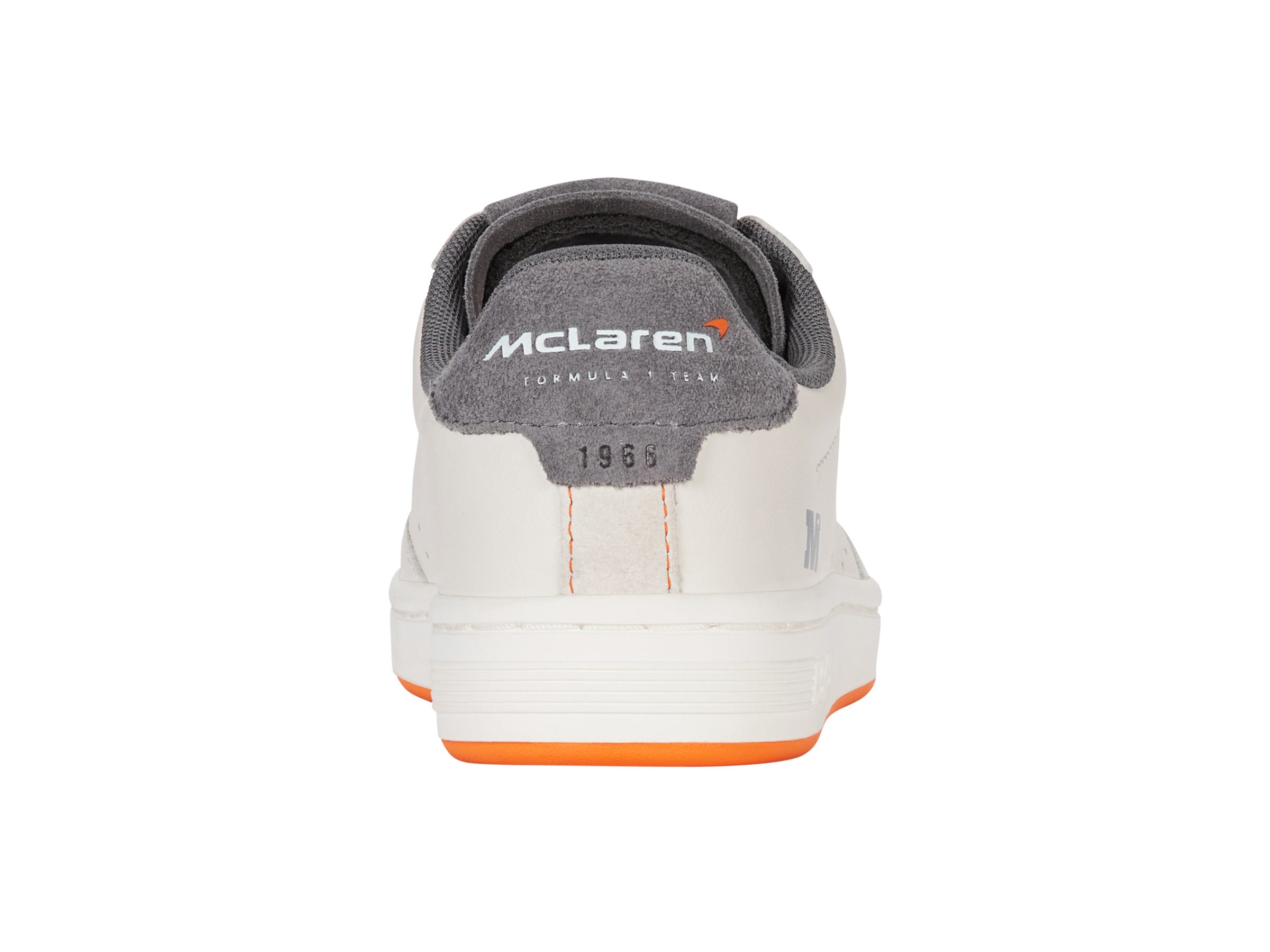 LOZAN KLUB X McLaren F1 Team Sneakers - White/Anthracite/Papaya Colorway | Limited Edition Racing-Inspired Shoes for Men & Women | Perfect for Sports, Running & Casual Wear