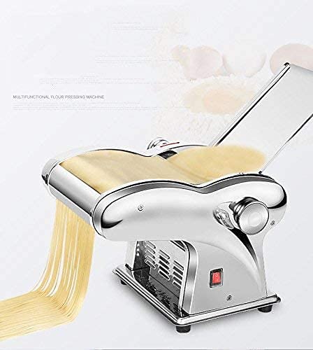 135W 110V Automatic Electric Dumpling Maker & Pasta Machine for Homemade Dough, Noodles, Wonton Wrappers - Perfect for Asian Cuisine, Italian Pasta, Family Cooking