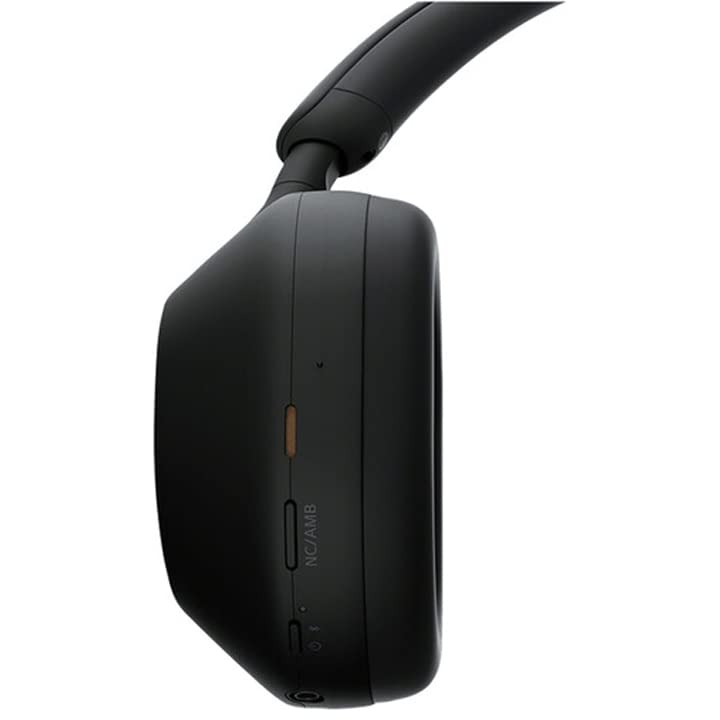 Sony WH-1000XM5 Wireless Noise Cancelling Over-Ear Headphones with Premium Case - Black (Renewed) | Perfect for Travel, Work & Music Lovers