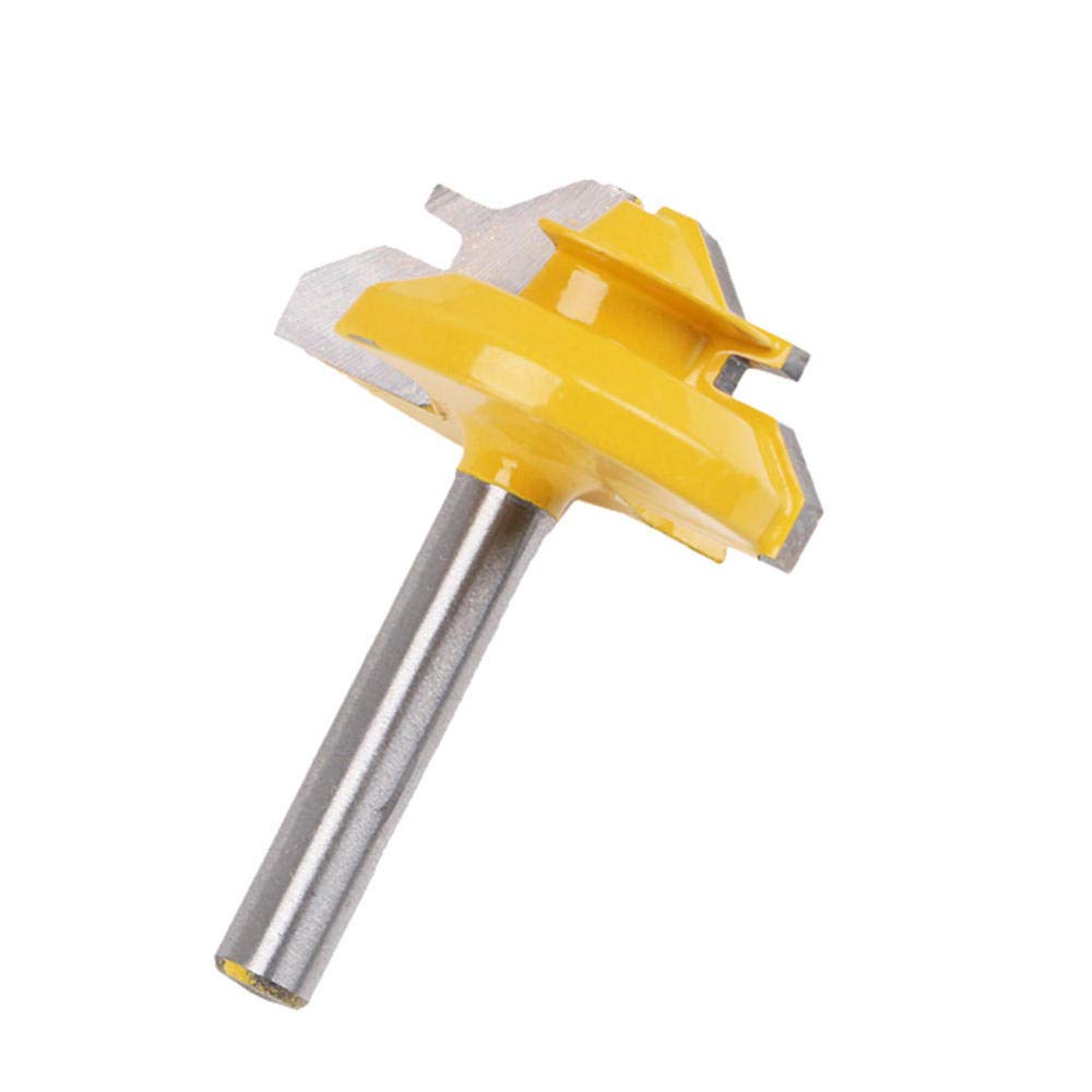 45 Degree Lock Miter Router Bit - 1/4