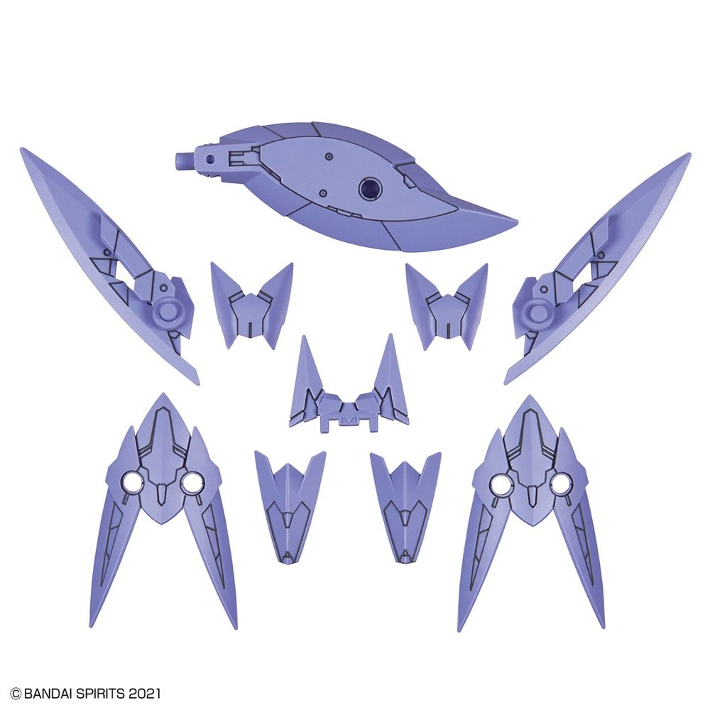 Bandai 30 Minutes Sisters 30MS OP-04 Option Parts Set 4 Stealth Armor Model Kit for Custom Anime Mecha Figures - Perfect for Collectors & DIY Model Builders