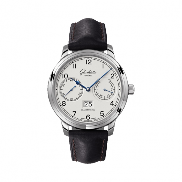 Glashutte Original Senator Observer Stainless Steel Men's Watch - Luxury Automatic Timepiece for Business, Formal & Everyday Wear