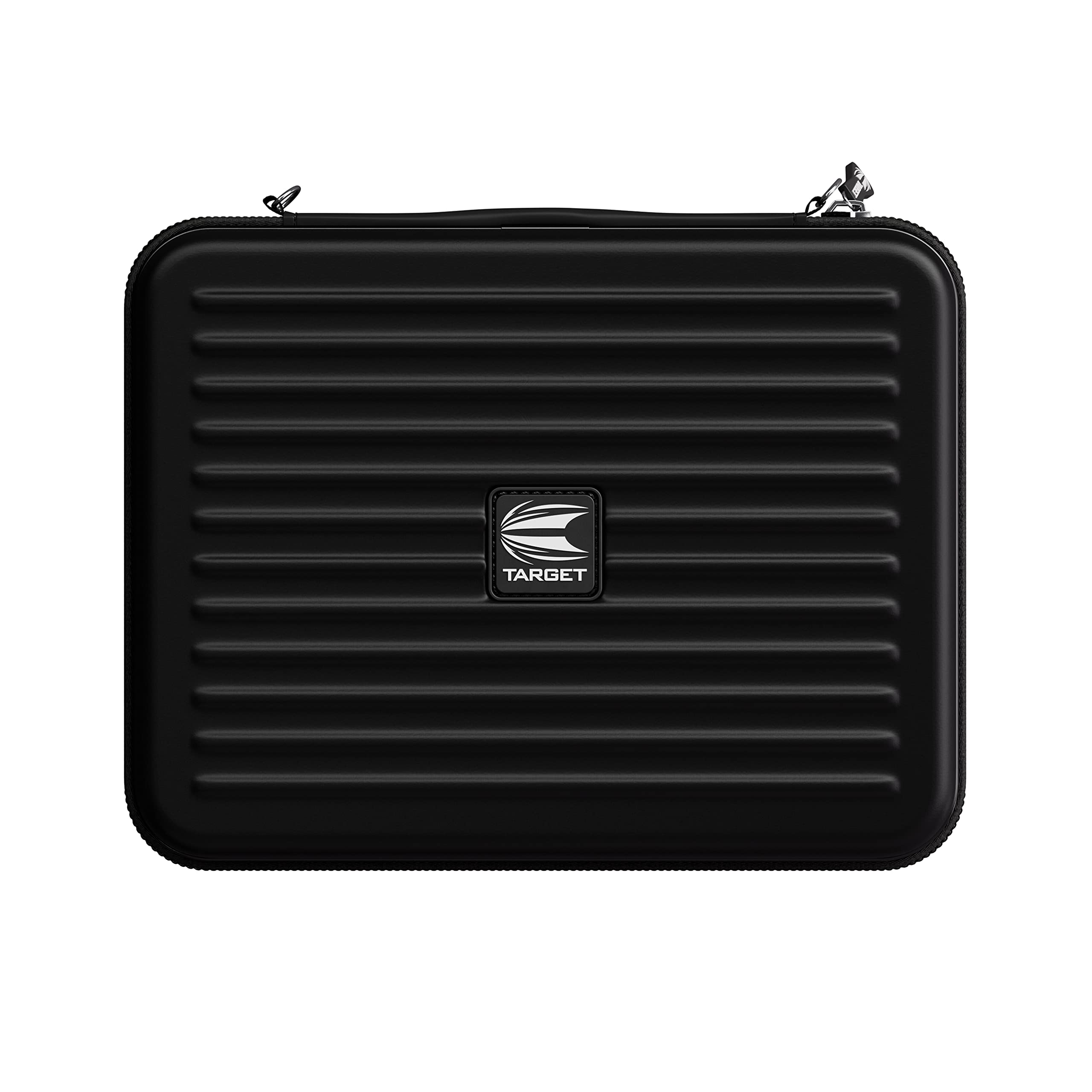 Premium Takoma Black Dart Wallet for Steel Tip Darts - Durable Leather Case with Multiple Pockets for Darts, Flights & Accessories - Perfect for Home, Bar & Professional Dart Games