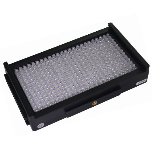 312D Daylight LED Video Light - Dimmable, LCD Screen, Barn Doors for Photography & Filming