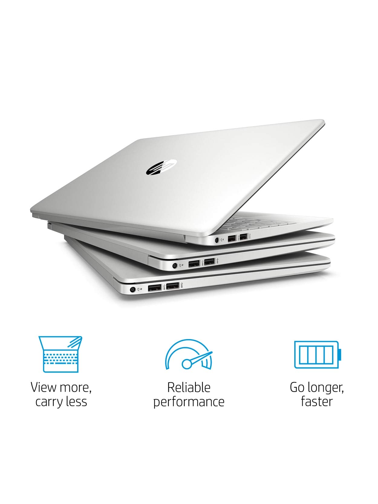 HP Flagship Laptop 15 Business Computer - 15.6