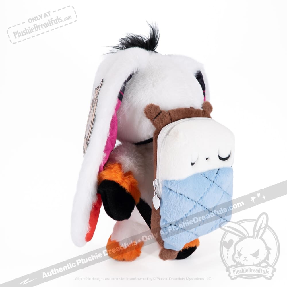 Plushie Dreadfuls Bed Rot Bunny - Soft Stuffed Animal Toy for Kids, Cute Plush Bunny for Bedroom Decor, Sleep Companion & Stress Relief Gift