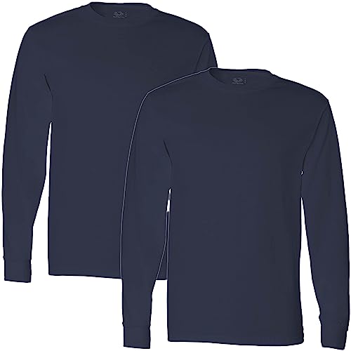 Long Sleeve - 2 Pack - Navy