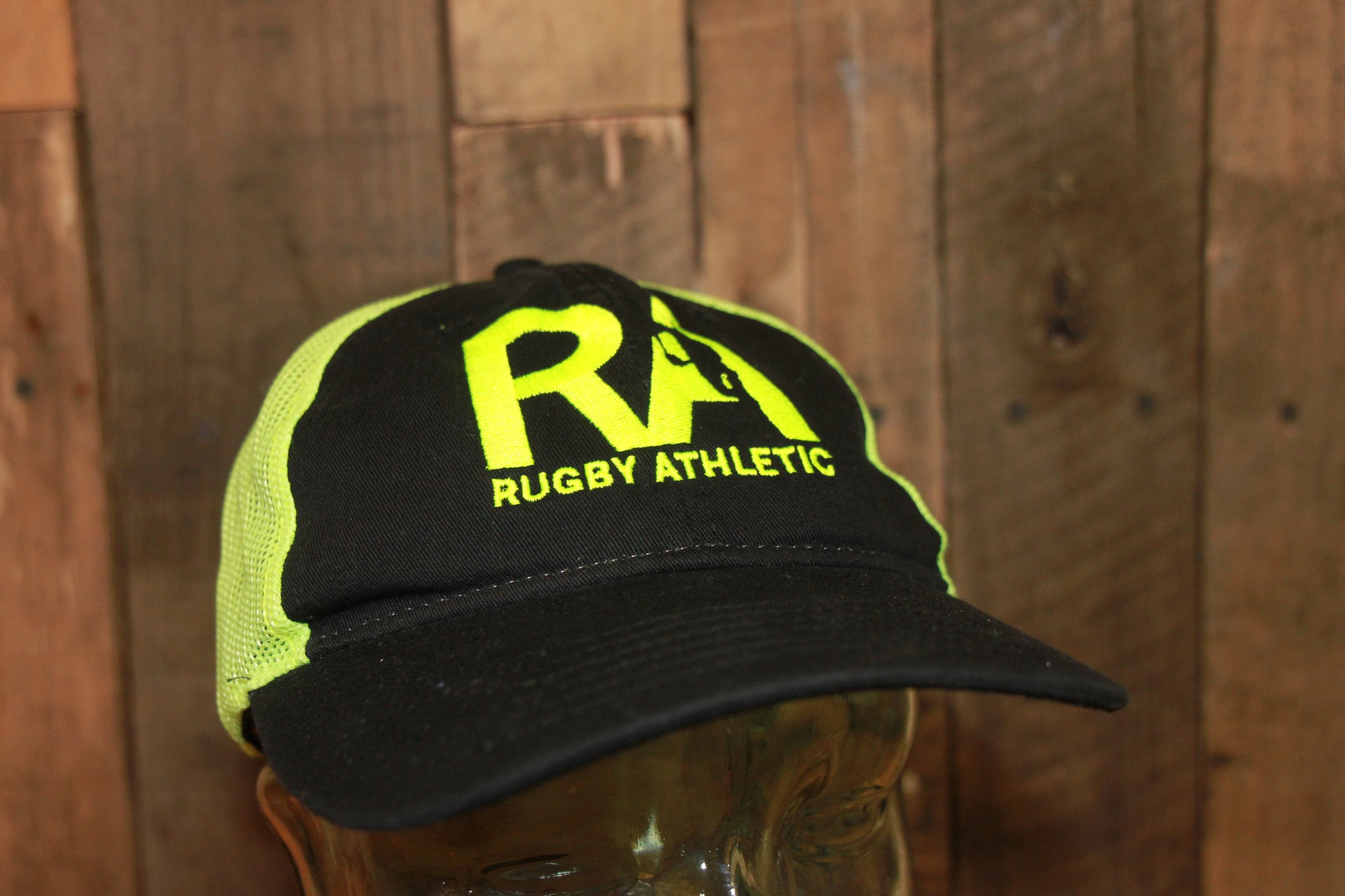 Rugby Athletic Neon Hat - High Visibility Sports Cap for Rugby, Running & Outdoor Activities - Perfect for Night Games & Training