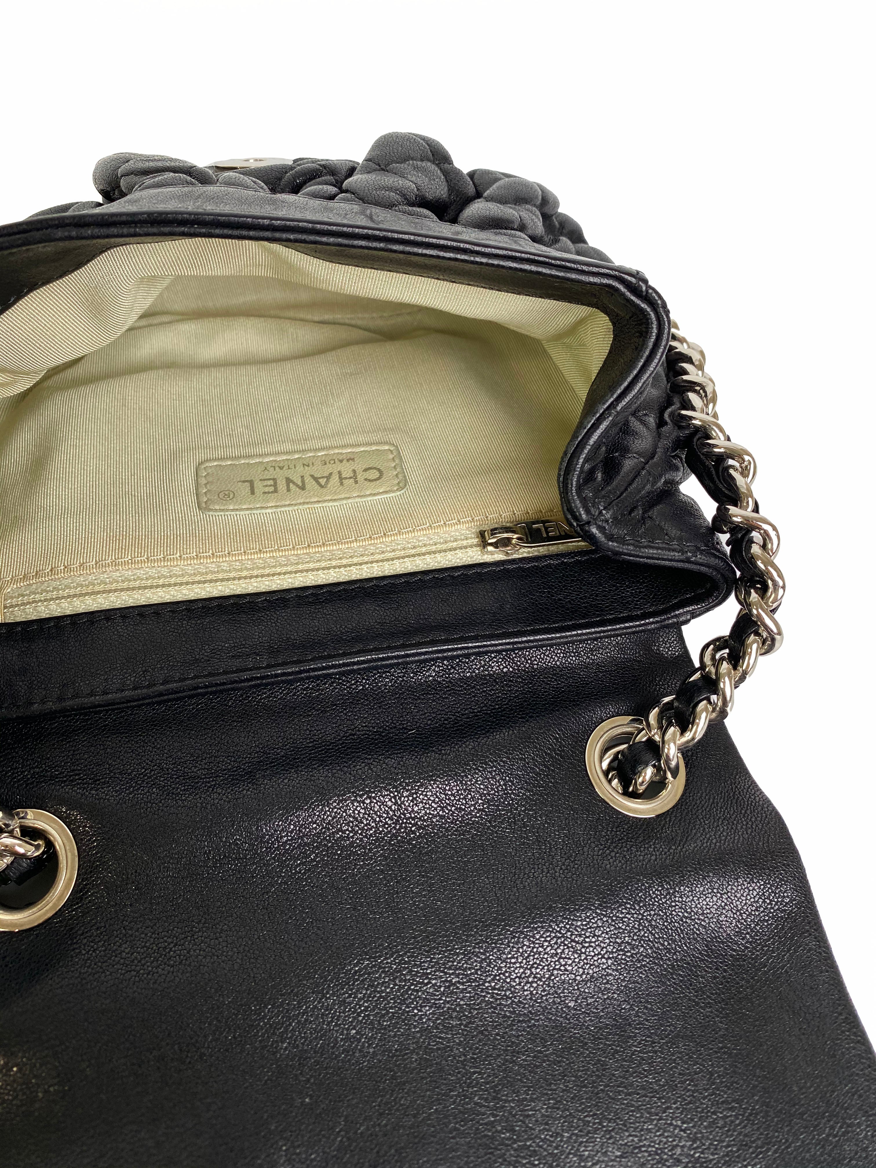 Vintage Chanel Black Quilted Leather Chain Around Shoulder Bag - Classic Luxury Handbag for Women, Perfect for Evening Parties & Date Nights