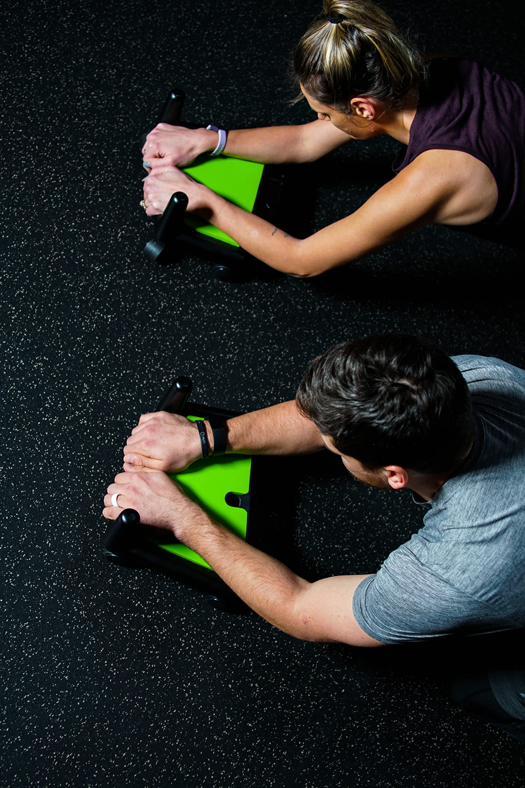 HIIT Split Core Full Body Workout Ab Roller Wheel - Home Gym Equipment for Abs & Core Strength | Perfect for Home Workouts, Office Exercises & Fitness Routines
