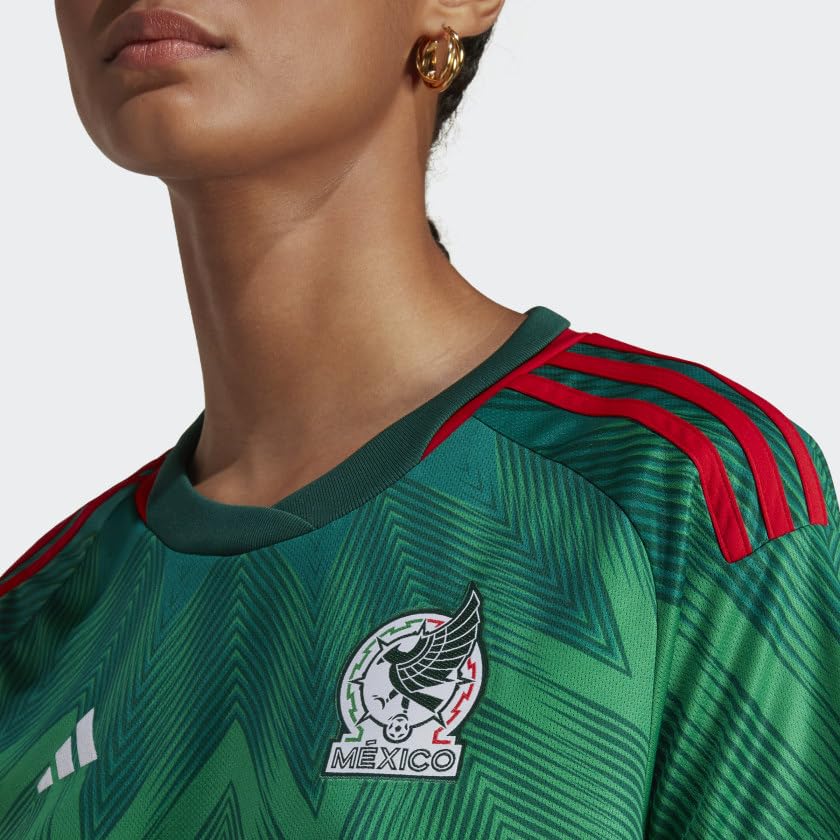 adidas Women's Mexico Home Jersey - Authentic Soccer Jersey for Women - Perfect for Games, Training & Fan Support