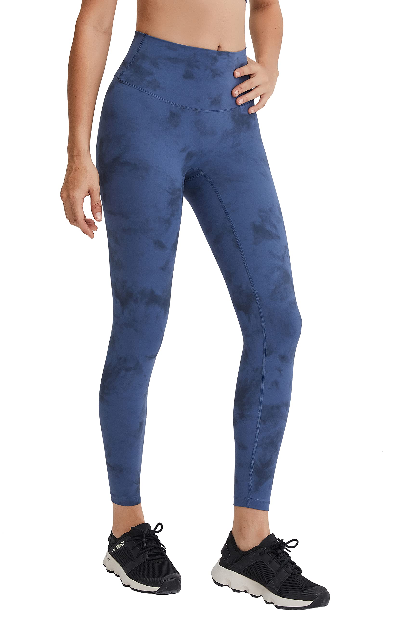 Women's High Waisted Yoga Pants - Seamless Workout Leggings with Tummy Control, Naked Feeling Gym Tight Pants for Running, Pilates & Lounge Wear