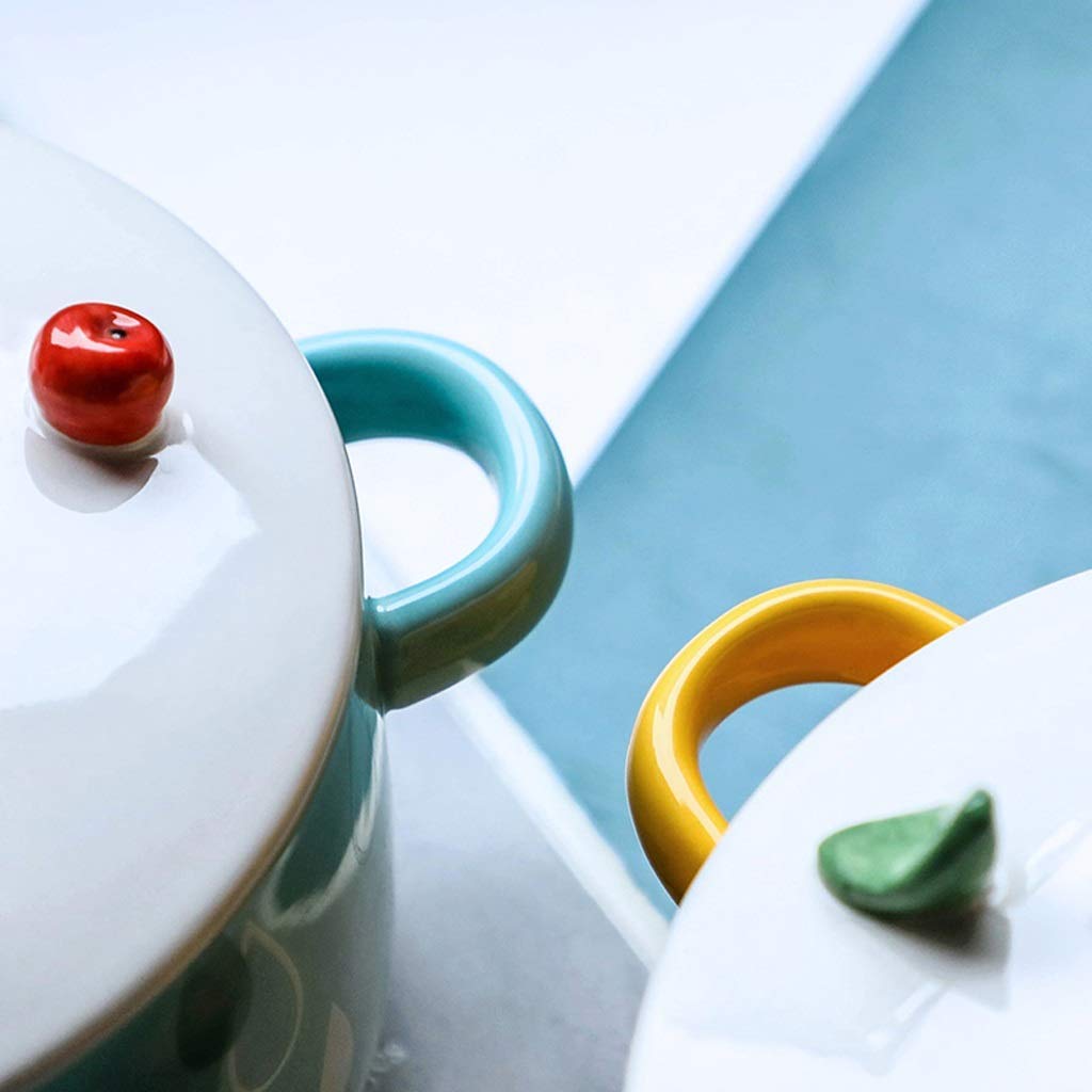 Creative Giraffe Ceramic Soup Bowl with Lid 950ml - Perfect for Noodles & Salads