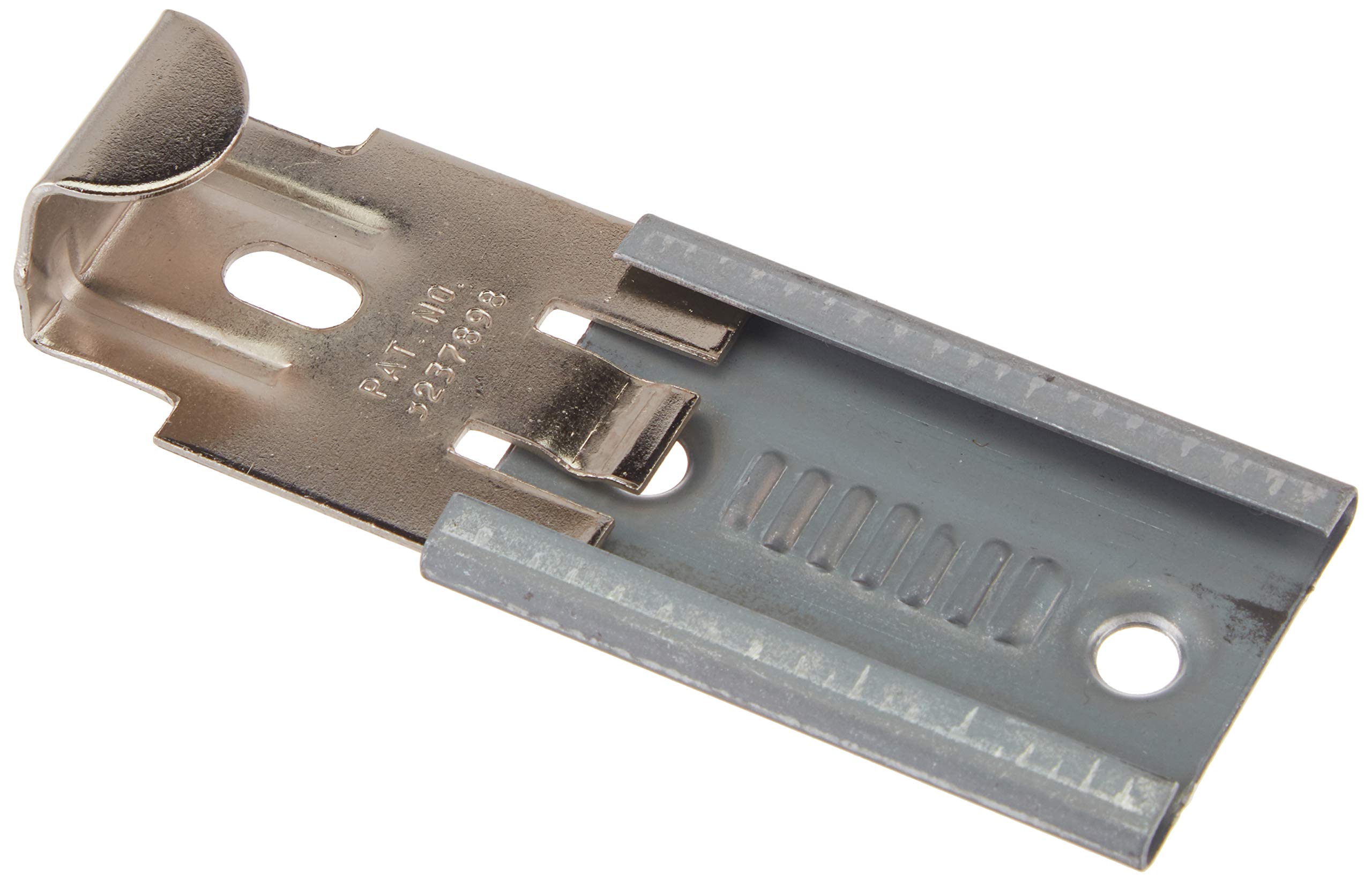 Mirraco 64112 Nickel Plated Adjustable Mirror Clip Set for 1/2