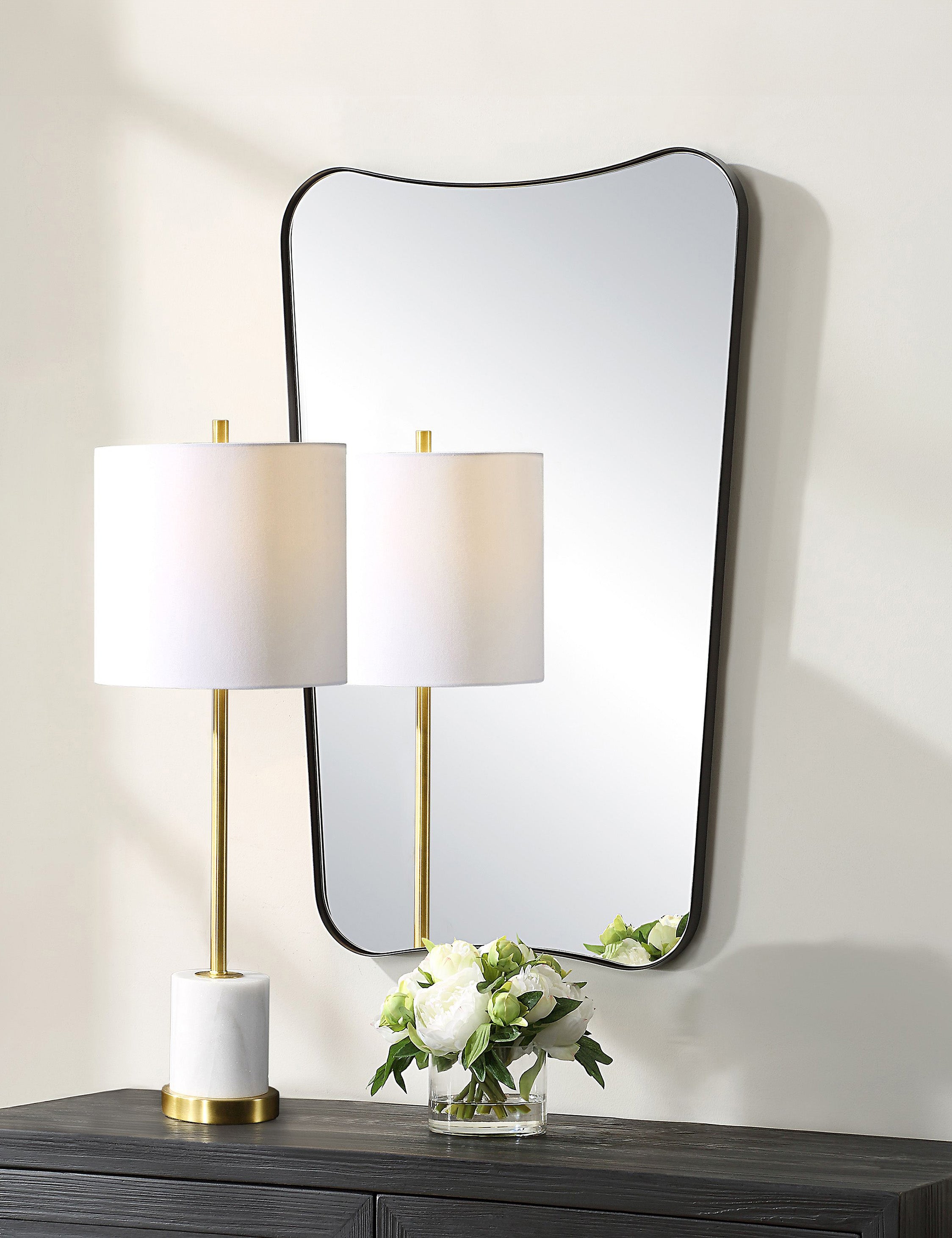 Belvoir Mirror - Elegant Full-Length Floor Mirror with Wooden Frame for Bedroom, Living Room & Entryway Decor | Perfect for Vanity, Dressing & Home Styling