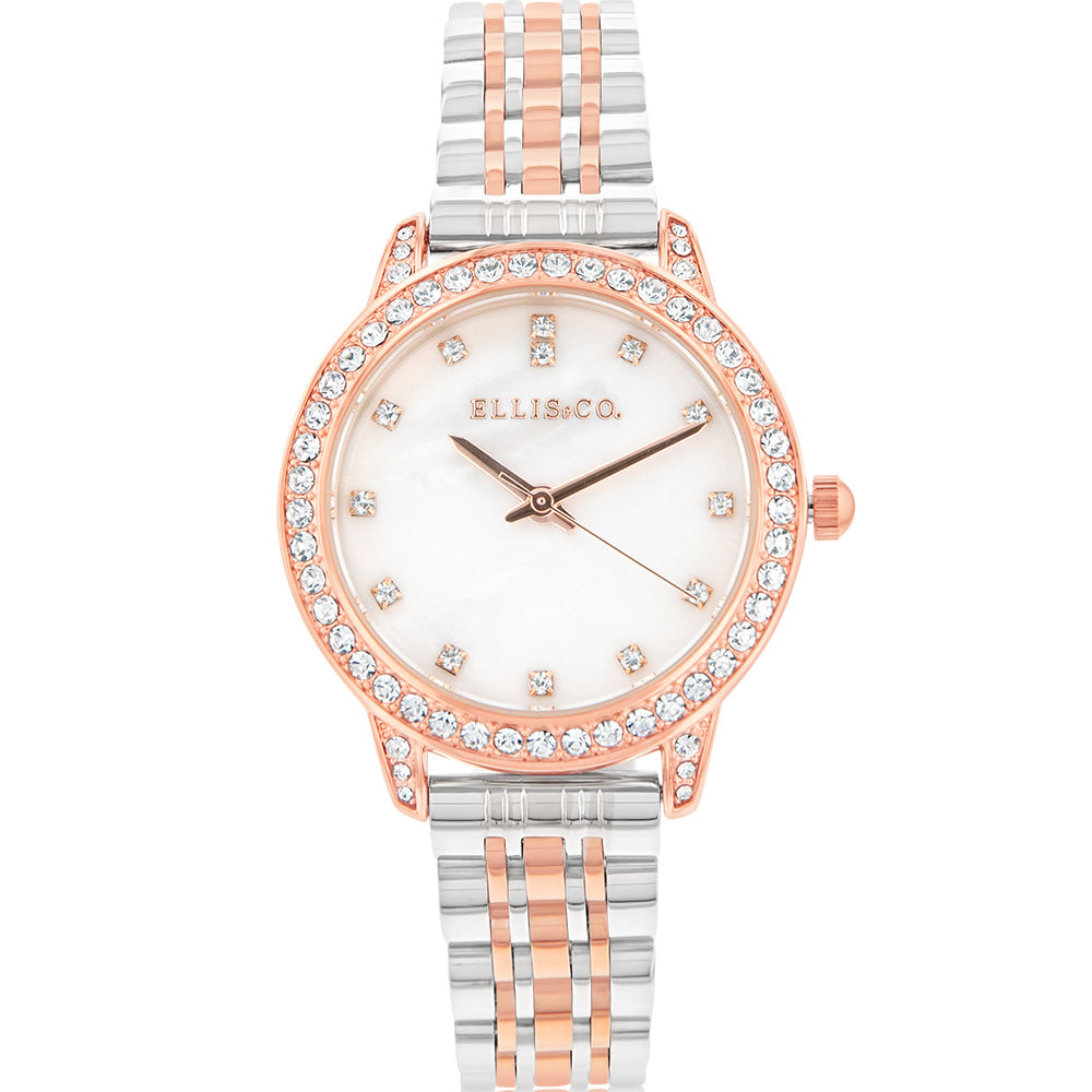 Ellis & Co Women's Watch - Stylish Analog Wristwatch with Stainless Steel Band for Everyday Wear, Office & Casual Outfits