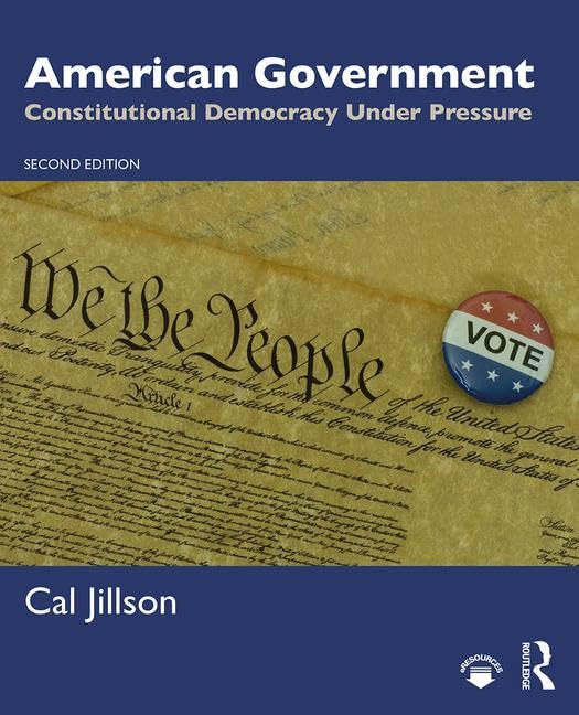American Government: Constitutional Democracy Under Pressure - Political Science Textbook for US History & Civics Classes | Study Guide for College Students & Educators